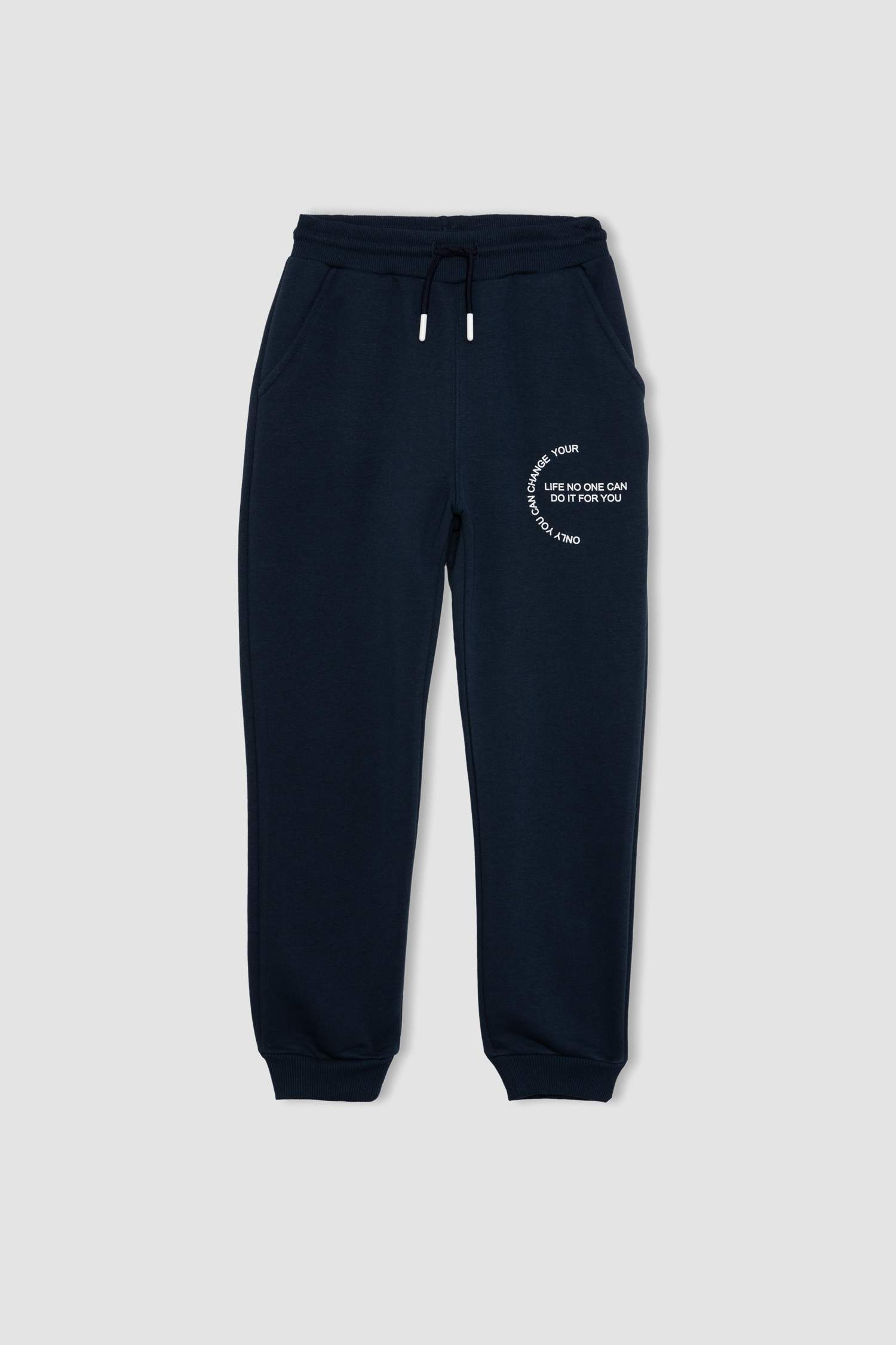 بنطلون بجامة رياضي ولادي قماش رقيق قصة عادية