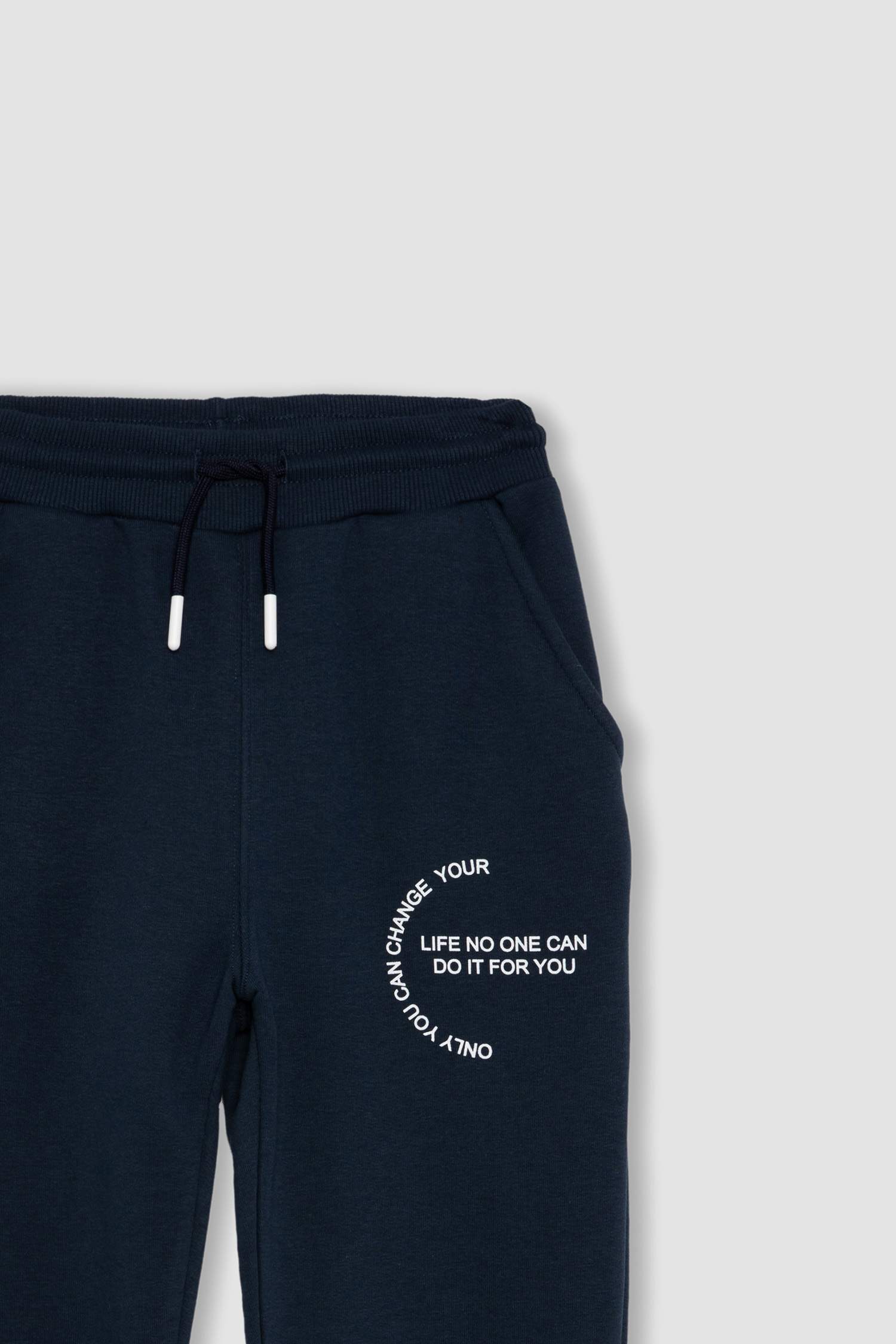 بنطلون بجامة رياضي ولادي قماش رقيق قصة عادية