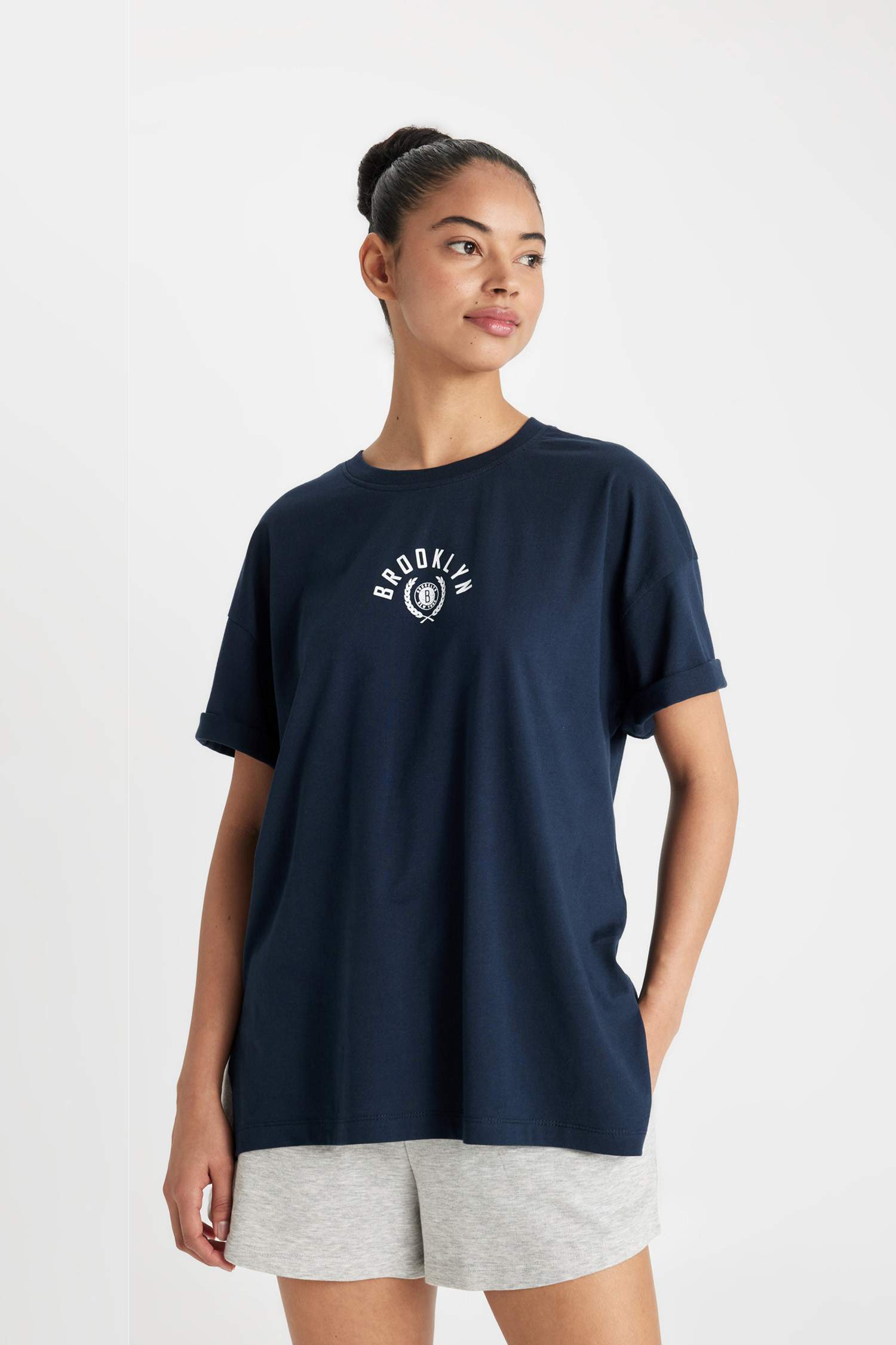 Футболка оверсайз NBA Brooklyn Nets, DeFactoFit