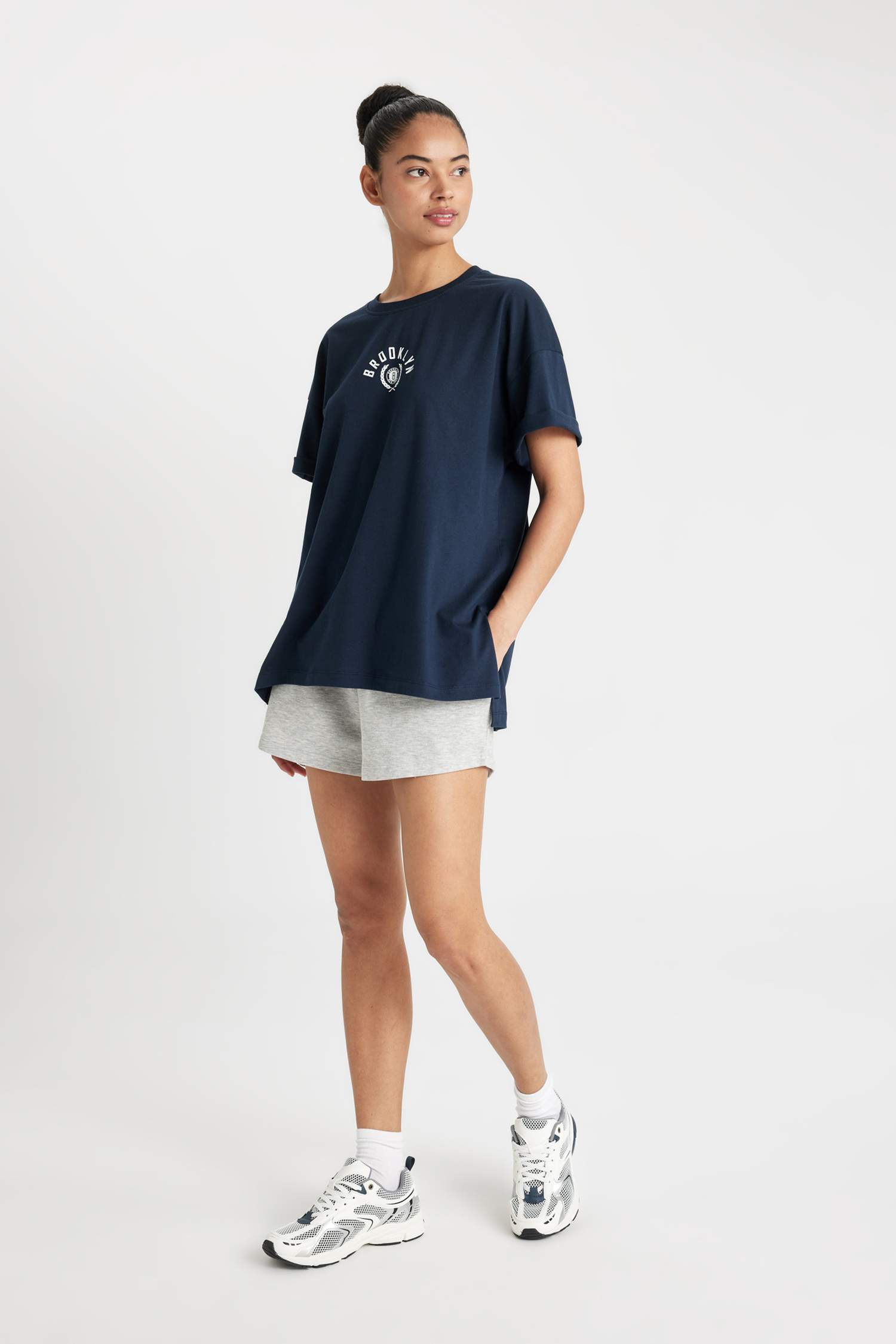 Футболка оверсайз NBA Brooklyn Nets, DeFactoFit