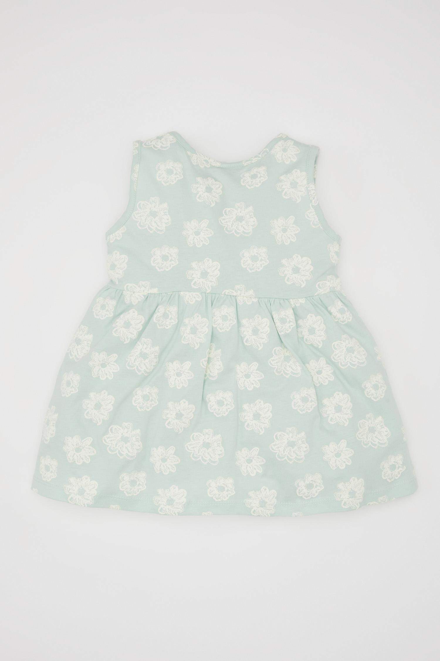 Robe Sans Manches à motifs pour bébé Fille