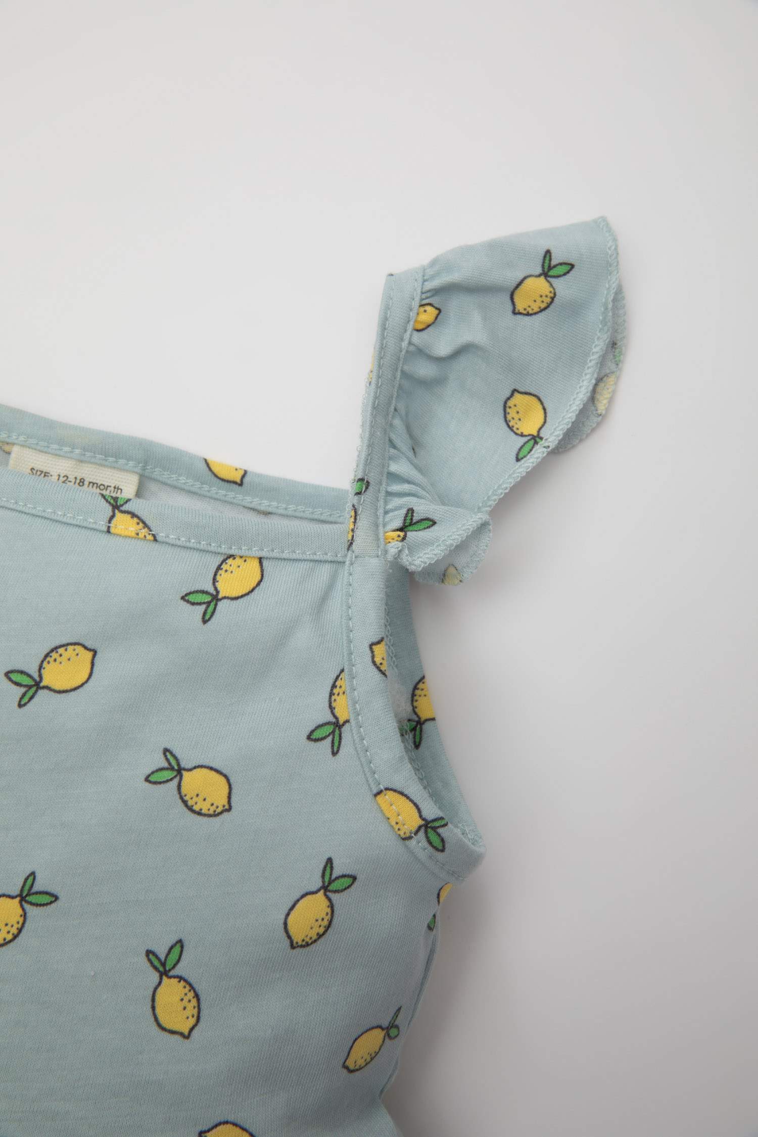 Baby Girl Patterned Sleeveless Dress