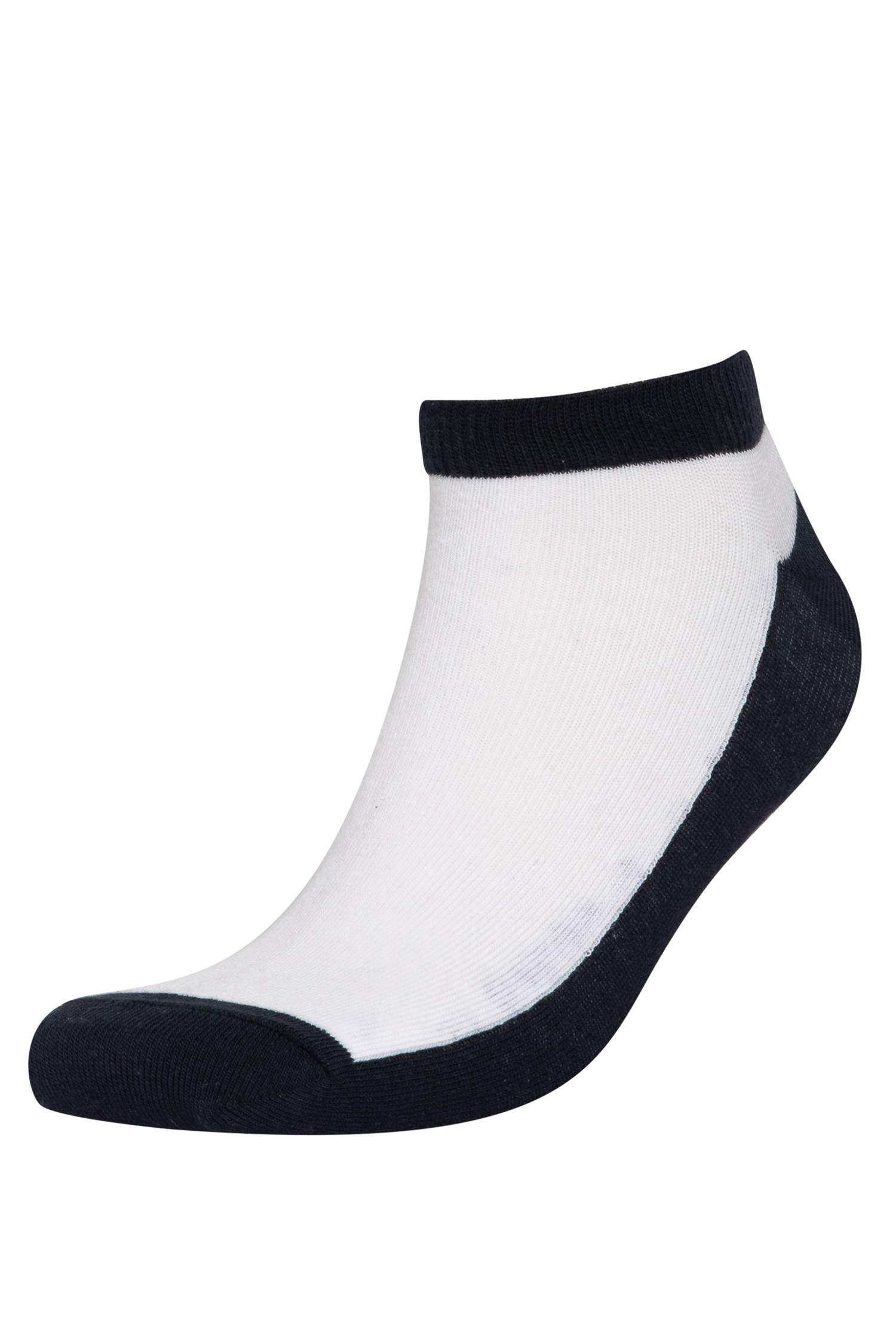 Короткие носки в полоску из хлопка для мальчиков, 5 пар