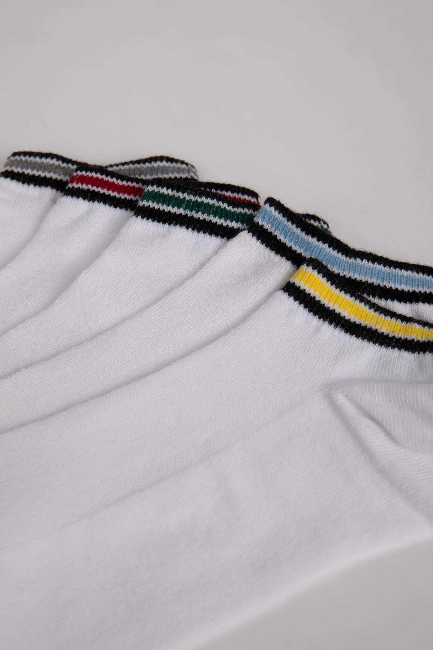 جوارب قصيرة قطن ولادي - 5 قطع