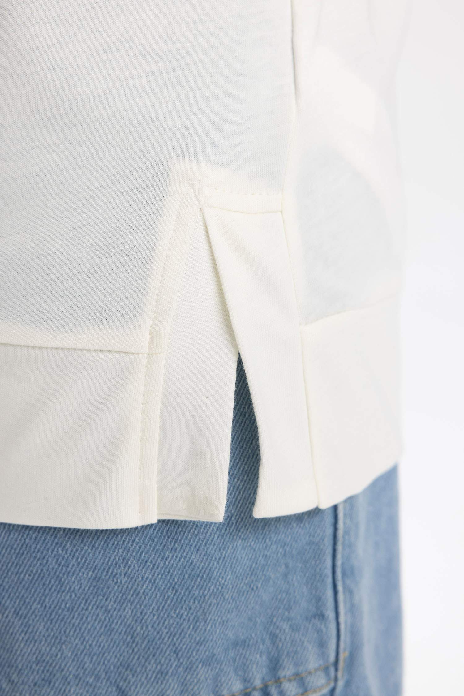 Girl Scooby Doo Oversize Fit Crew Neck T-Shirt