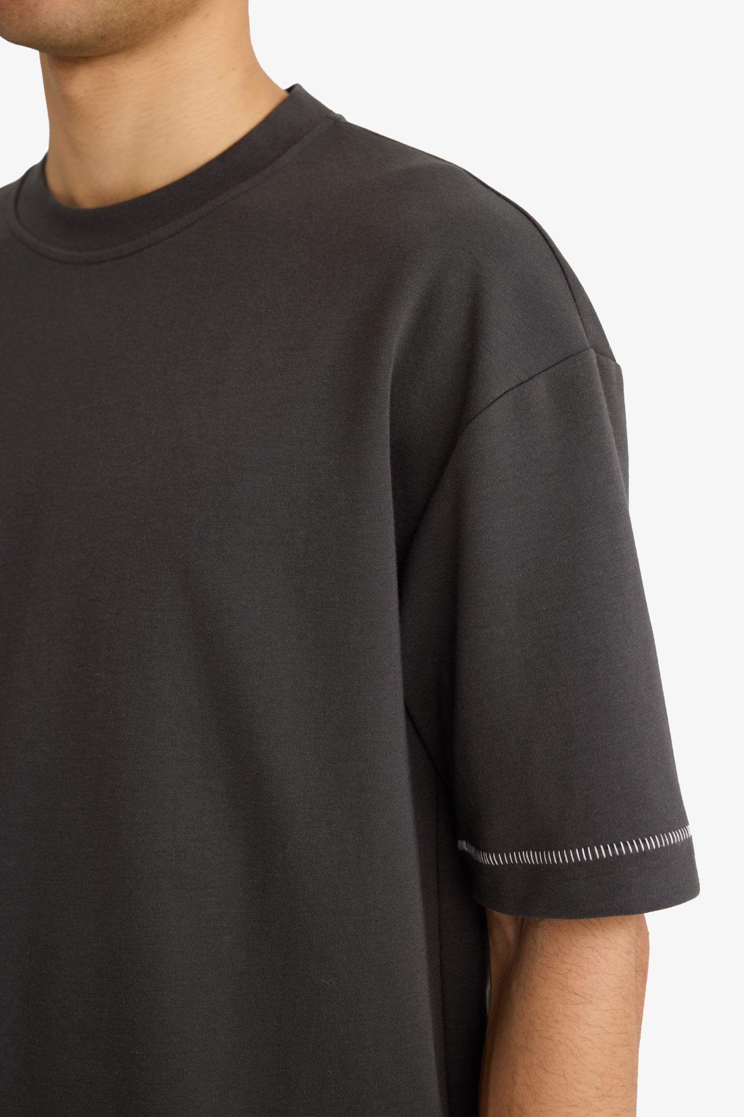 Loose Fit Crew Neck Short Sleeve T-Shirt