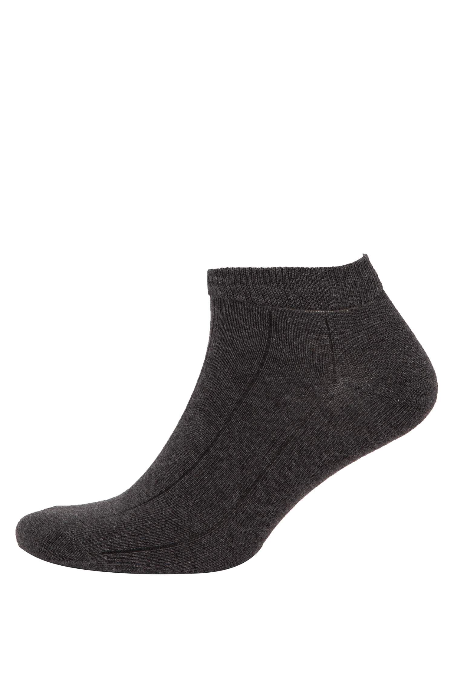 Men 5 pack Cotton Booties Socks