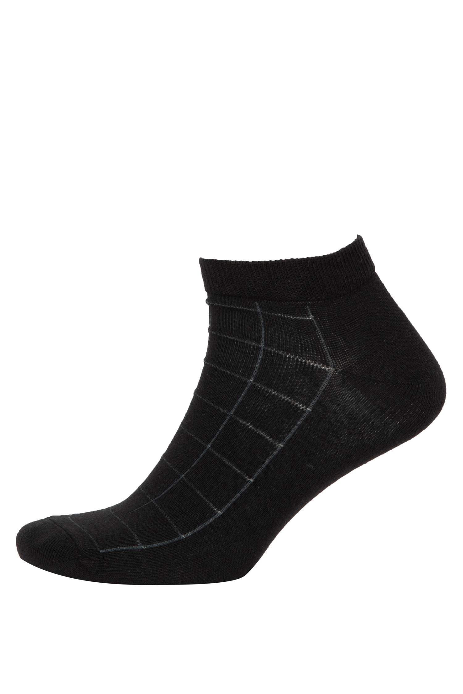 Men 5 pack Cotton Booties Socks