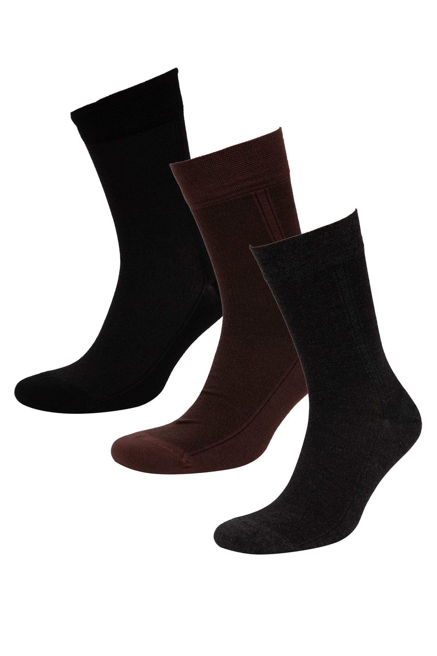 جوارب طويلة بامبو - 3 قطع