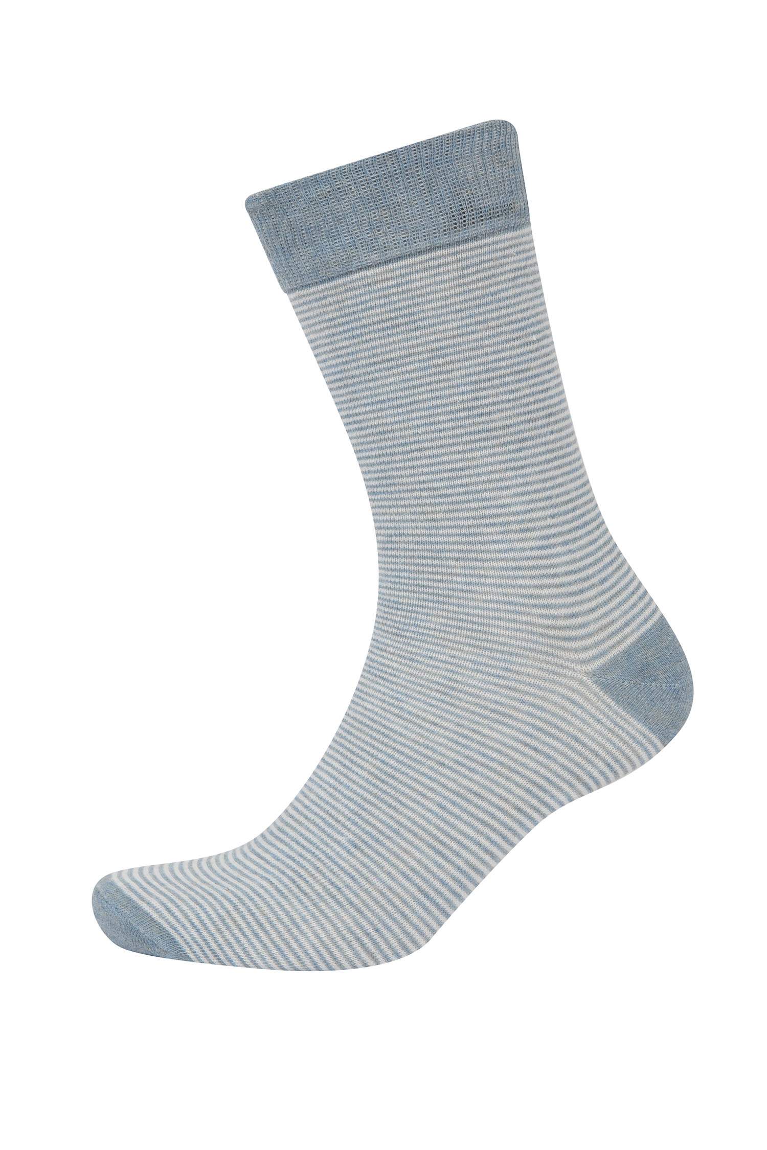 Chaussettes Longues Coton pour Homme - 5 Paires