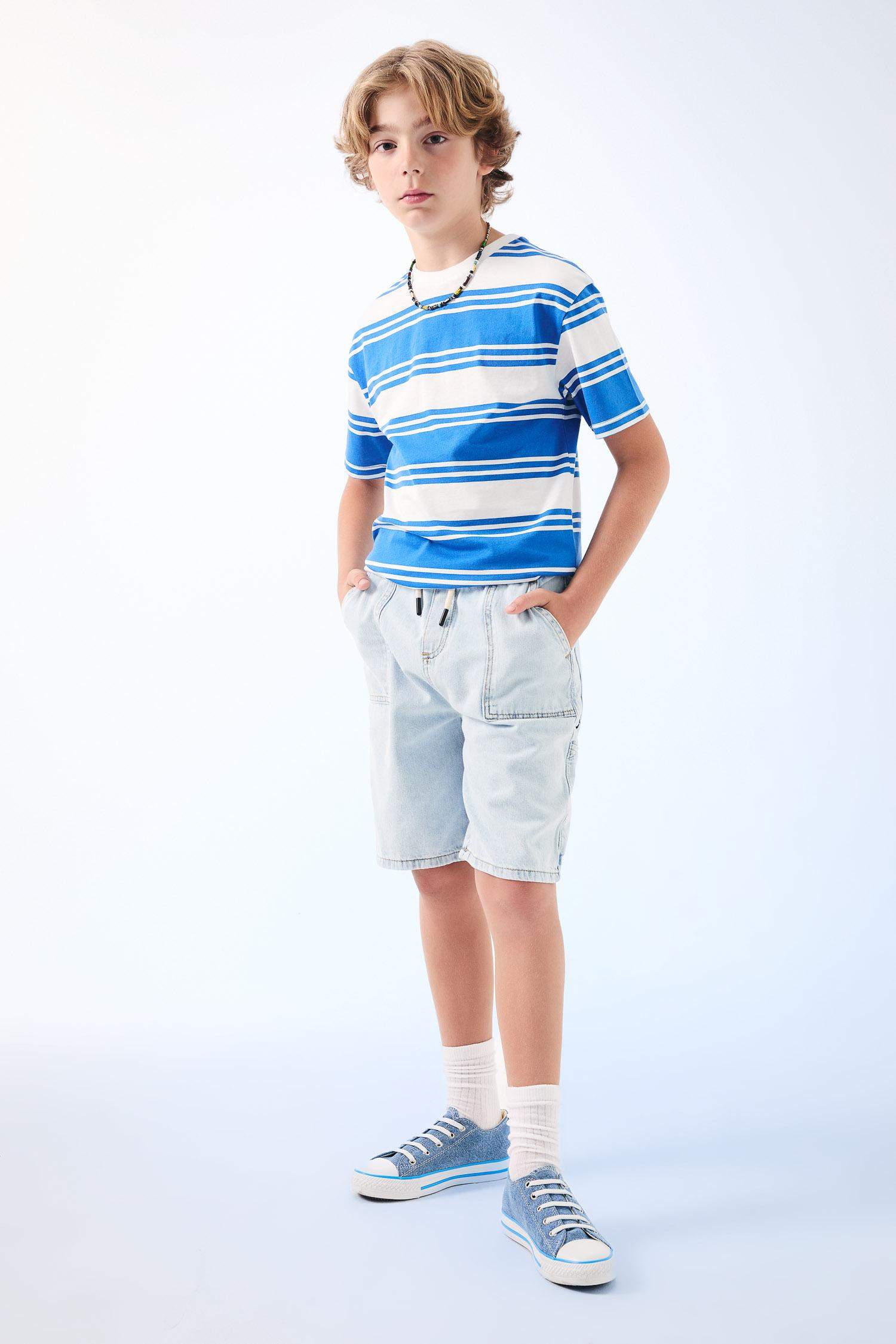 شورت جينز ولادي