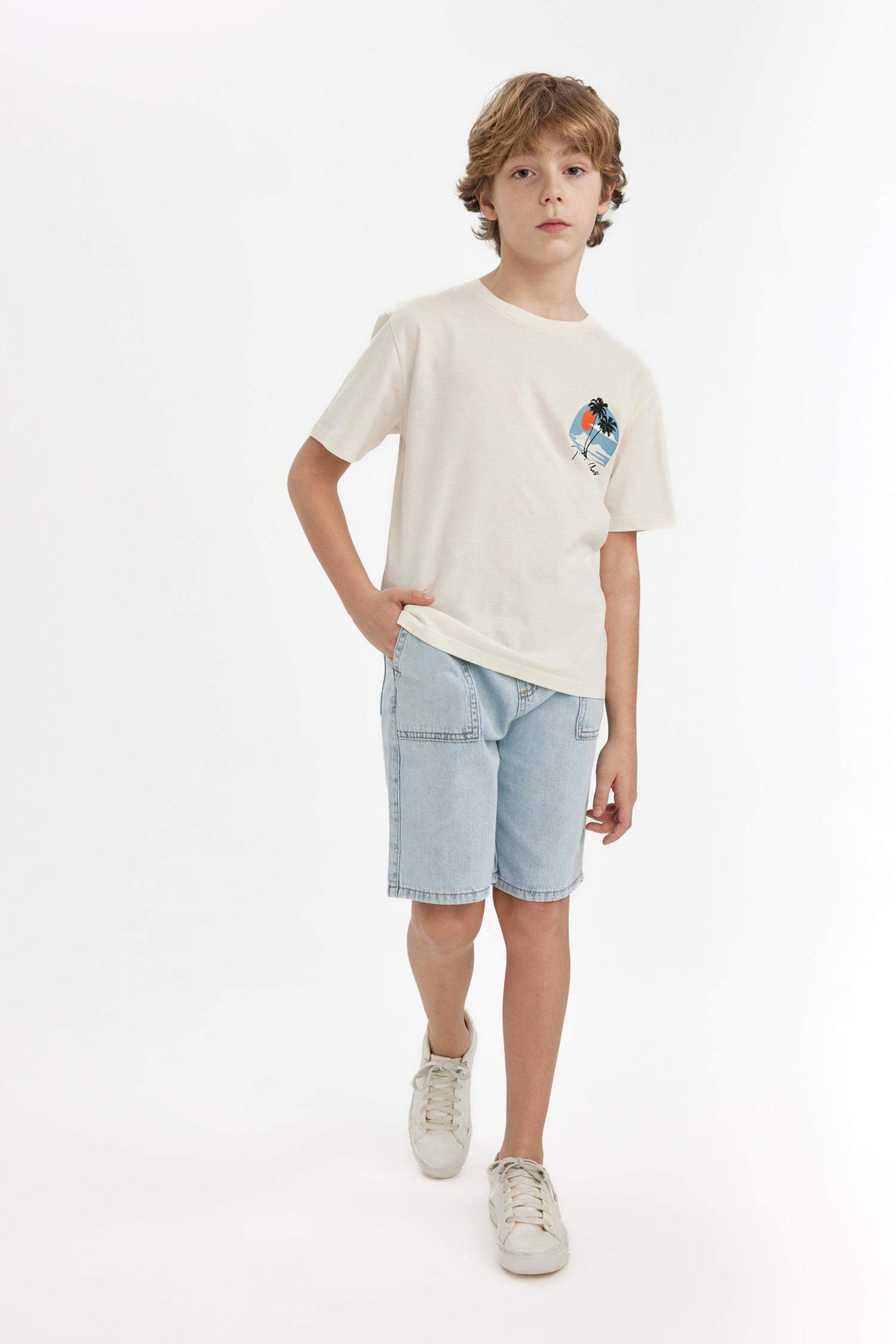 شورت جينز ولادي