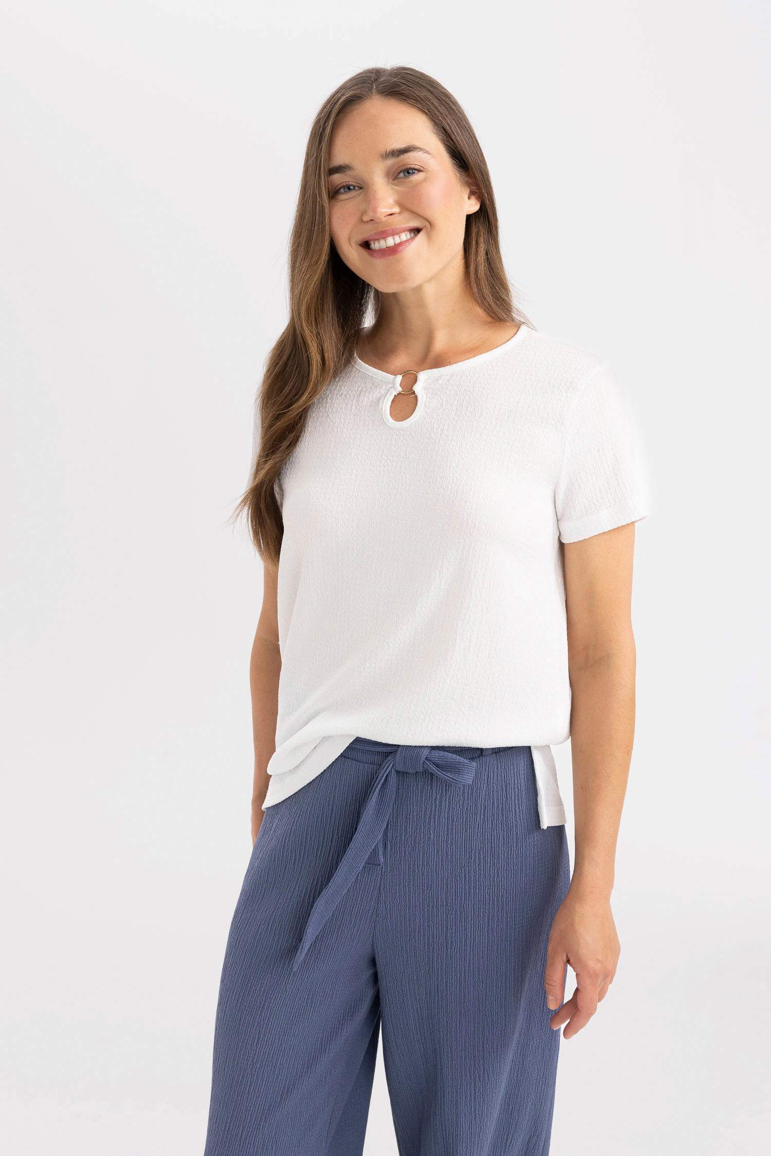 Crew Neck Short Sleeve T-Shirt