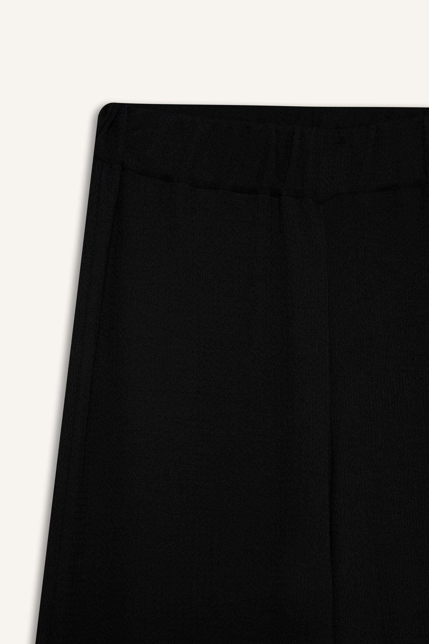 Straight Fit Düz Paça Bürümcük Pantolon