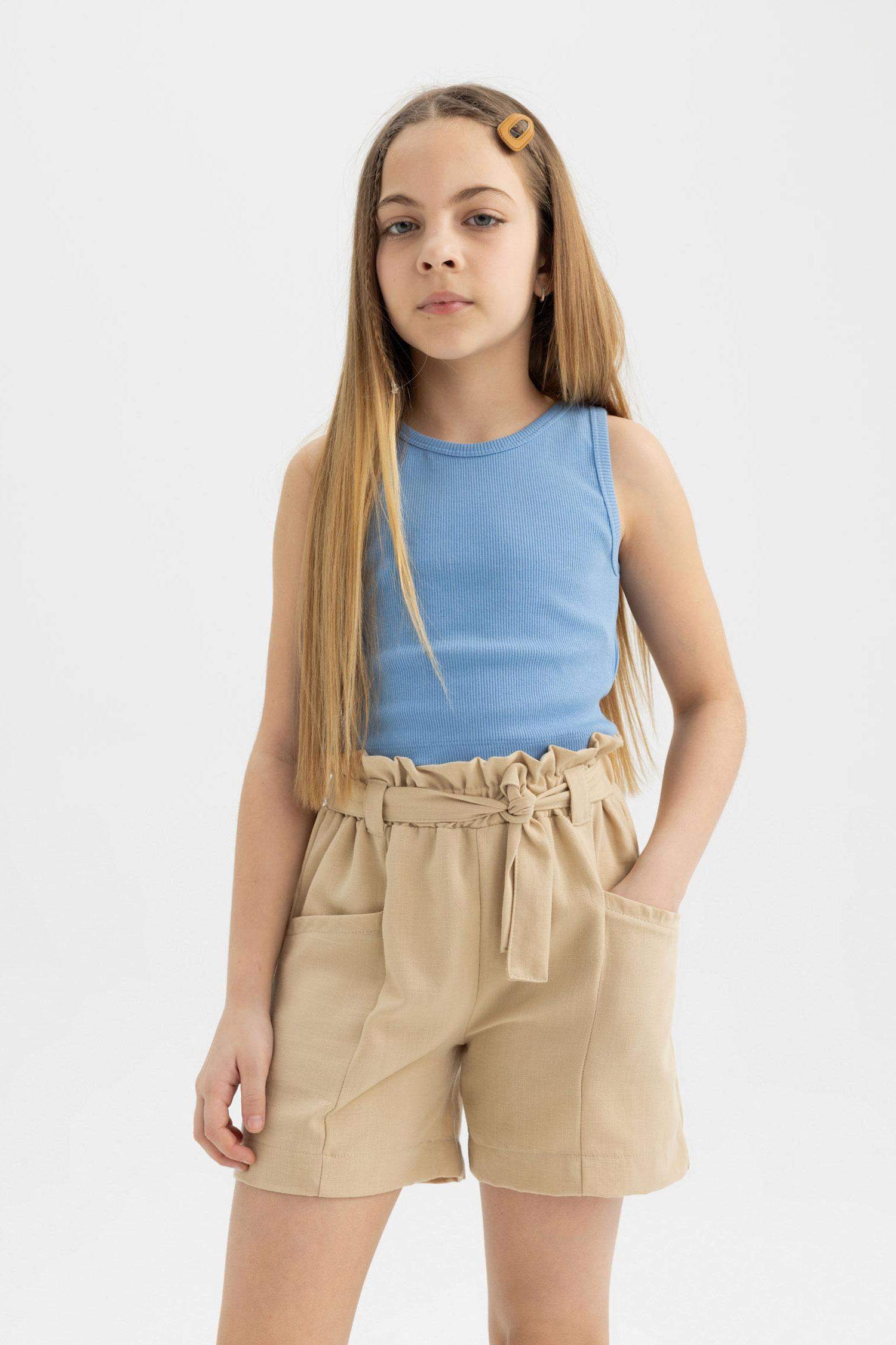 Girl Paperbag Shorts