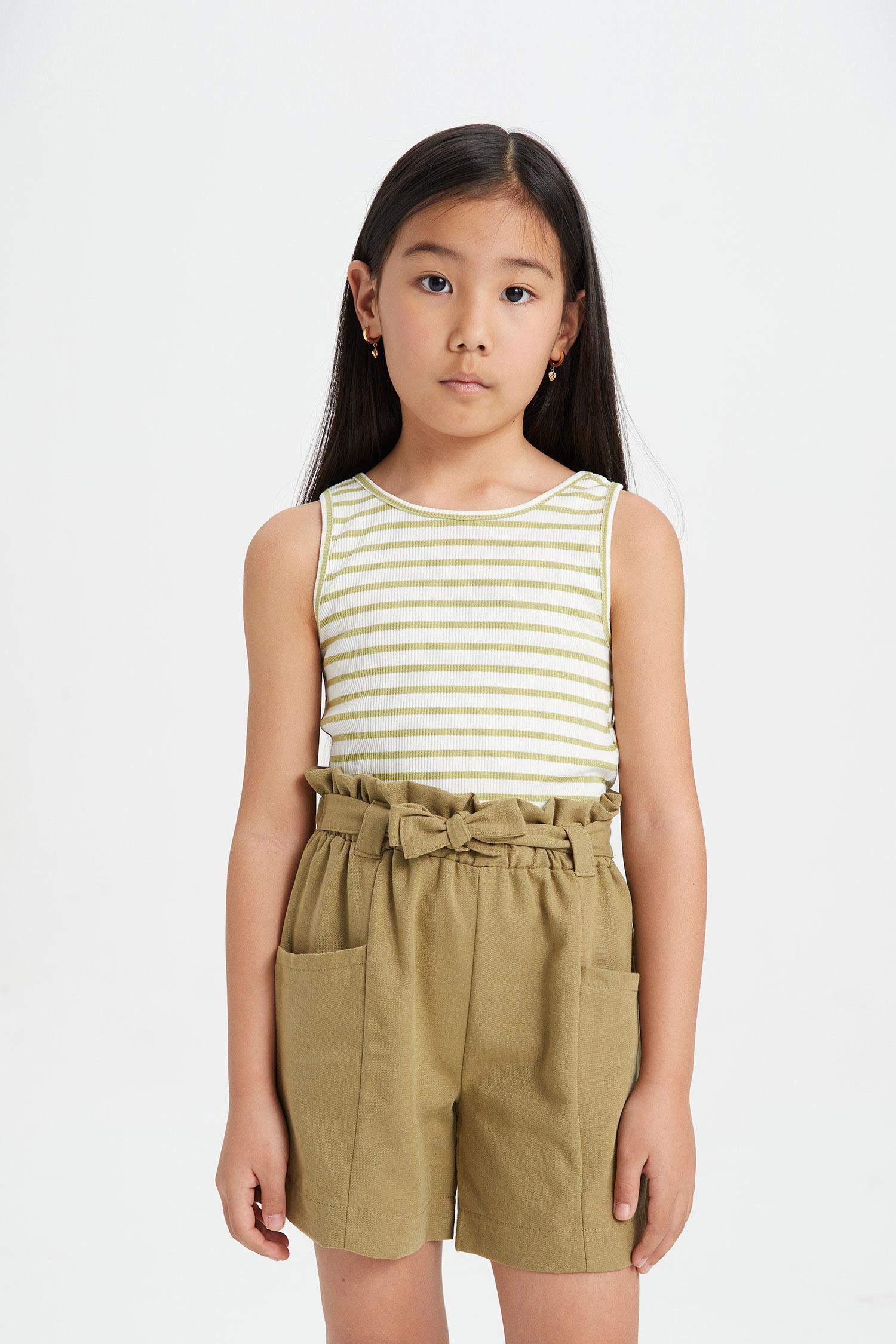 Kız Çocuk Paperbag Şort