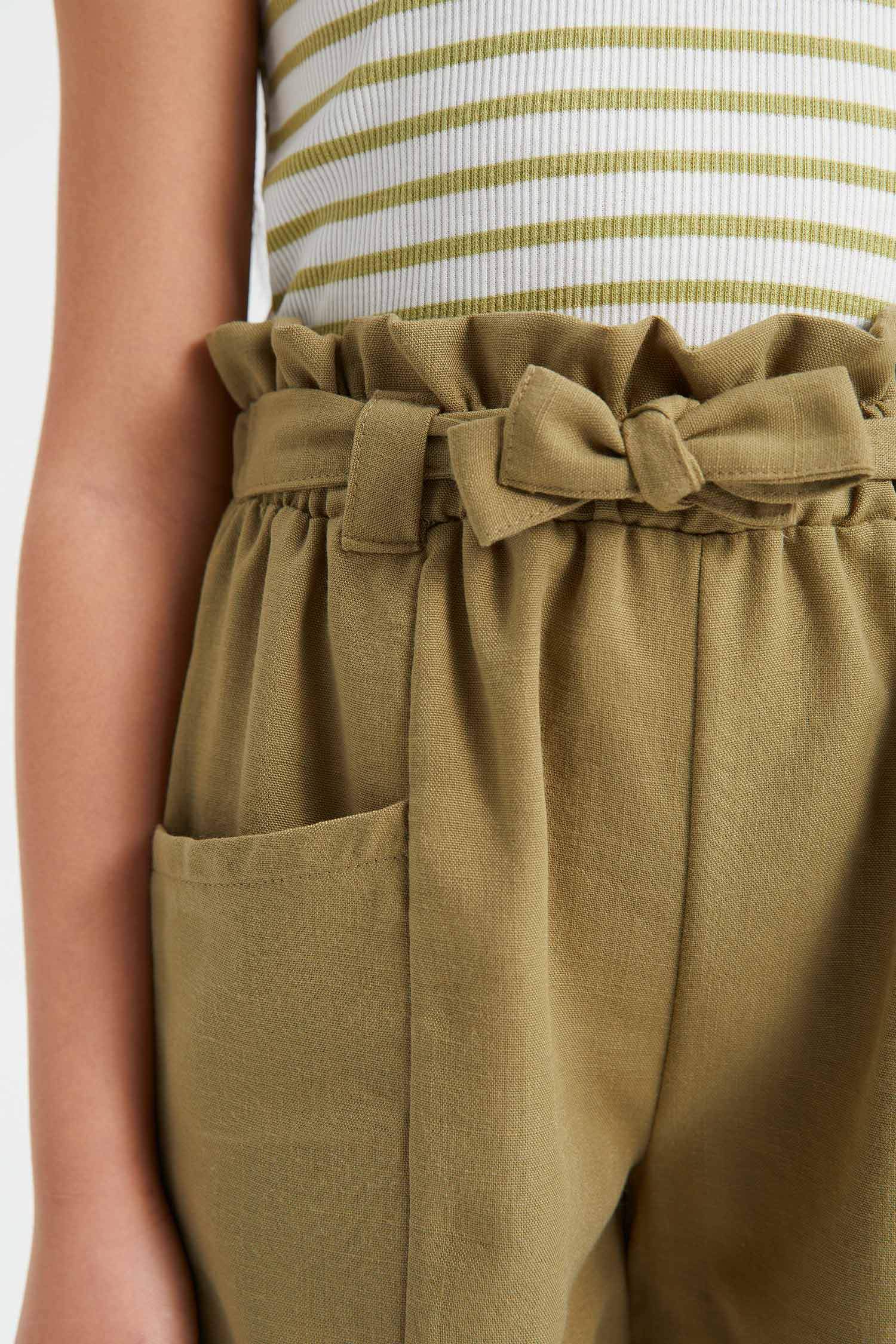 Kız Çocuk Paperbag Şort