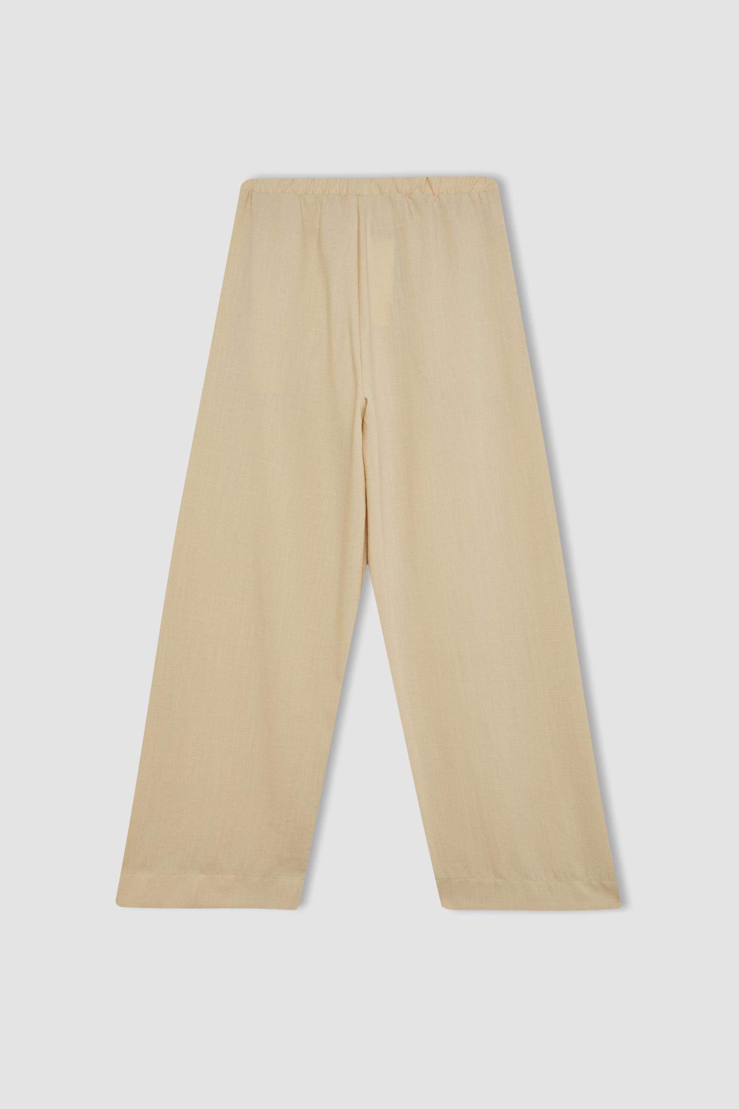 Pantalon Large à Jambes Larges pour Fille