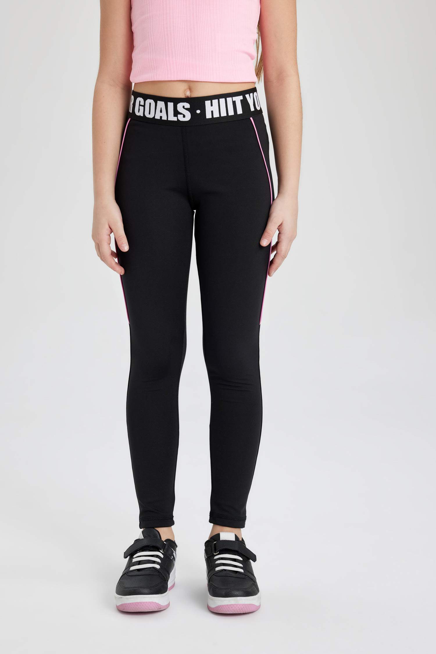 Леггинсы с принтом для девочек