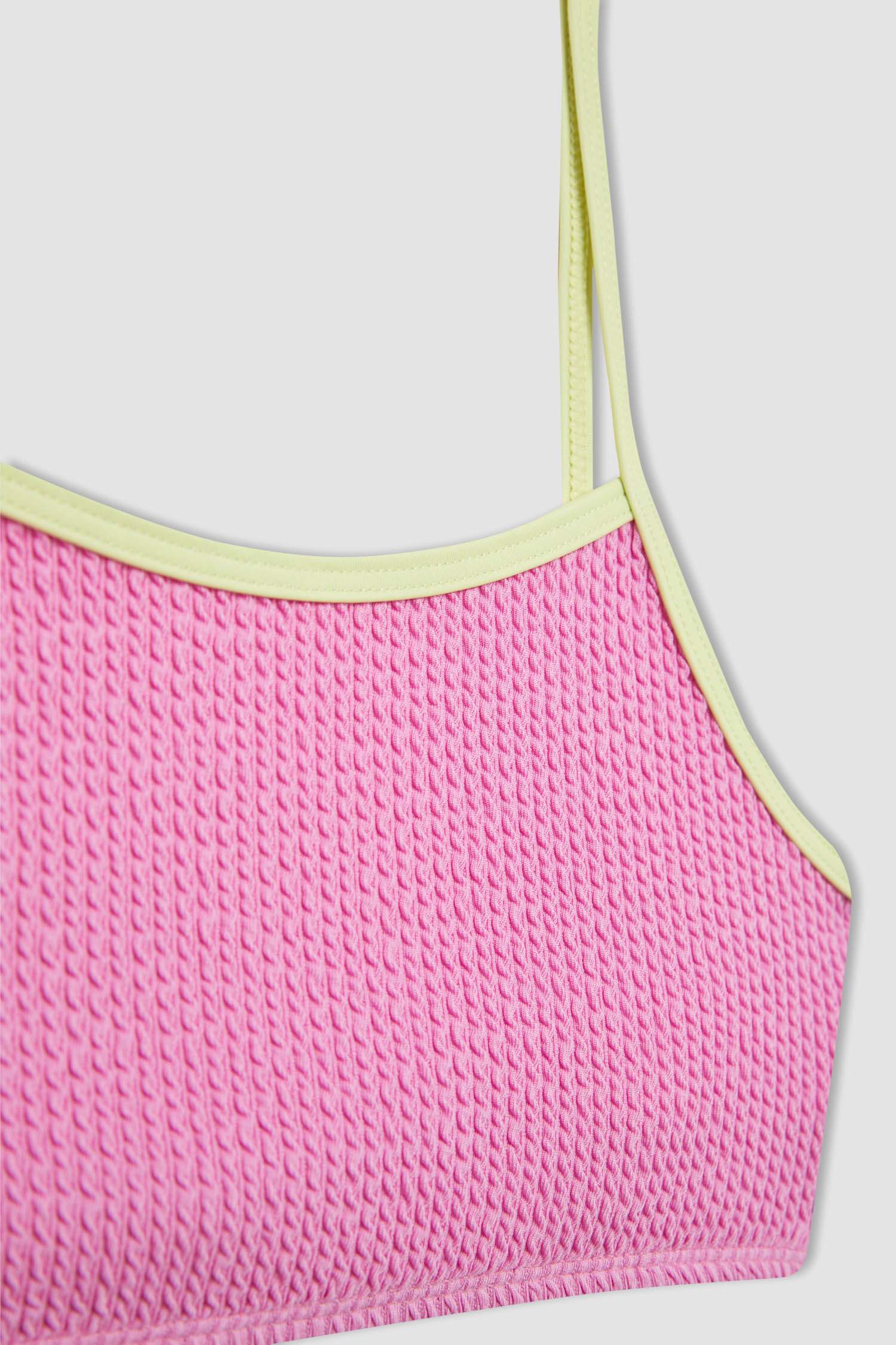 طقم بكيني بناتي - قطعتين