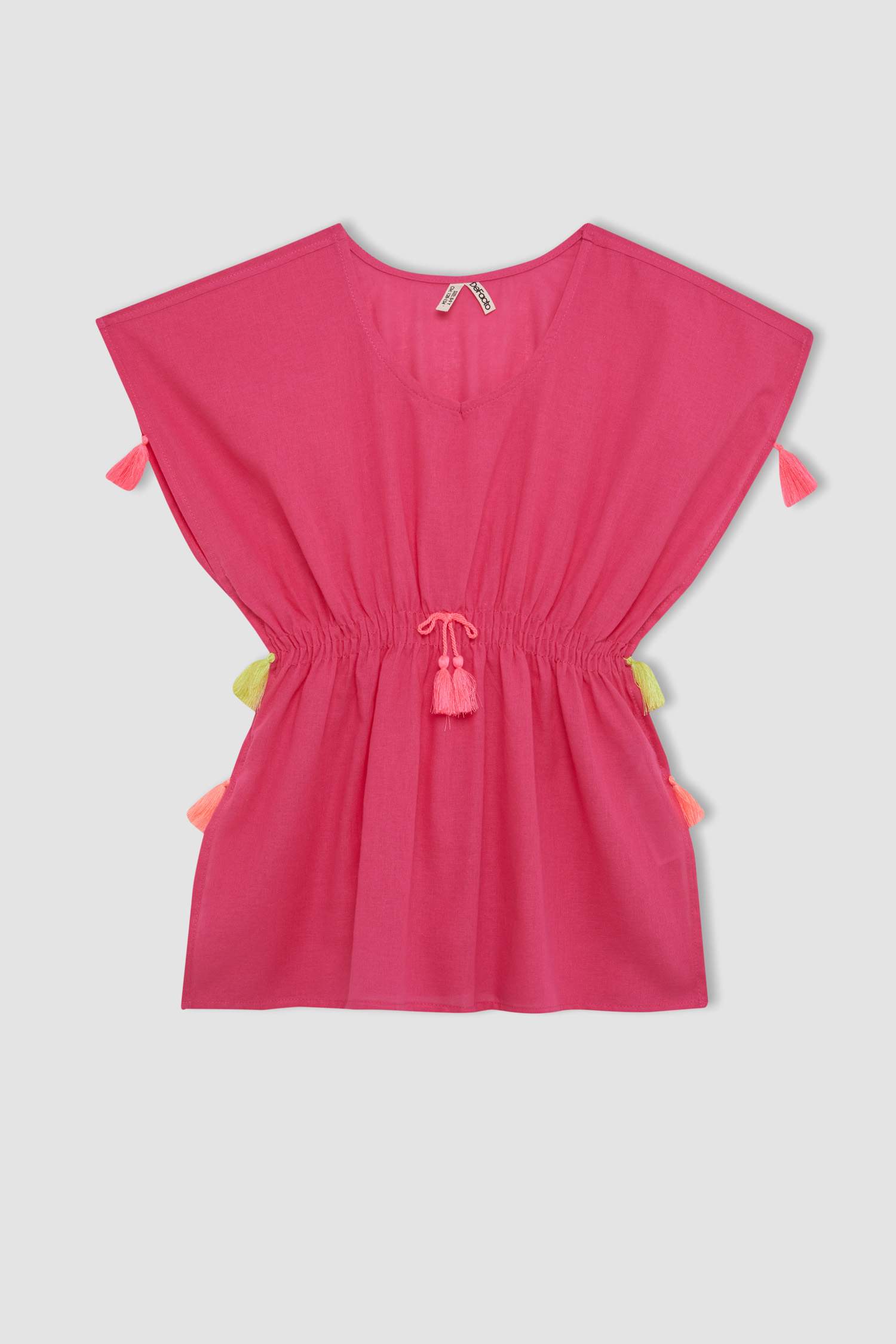 كاش مايوه بناتي قطن مكشكش