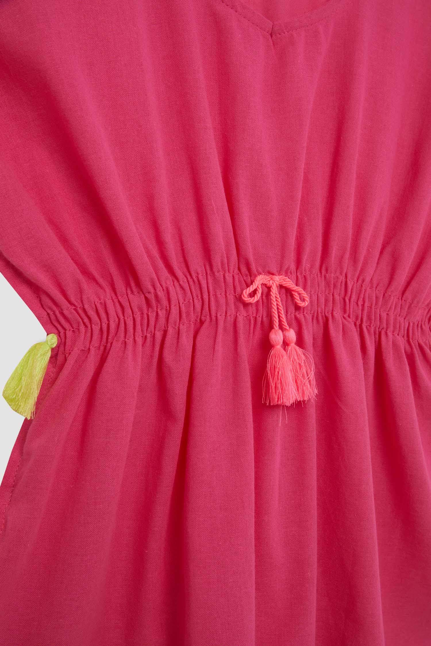 كاش مايوه بناتي قطن مكشكش