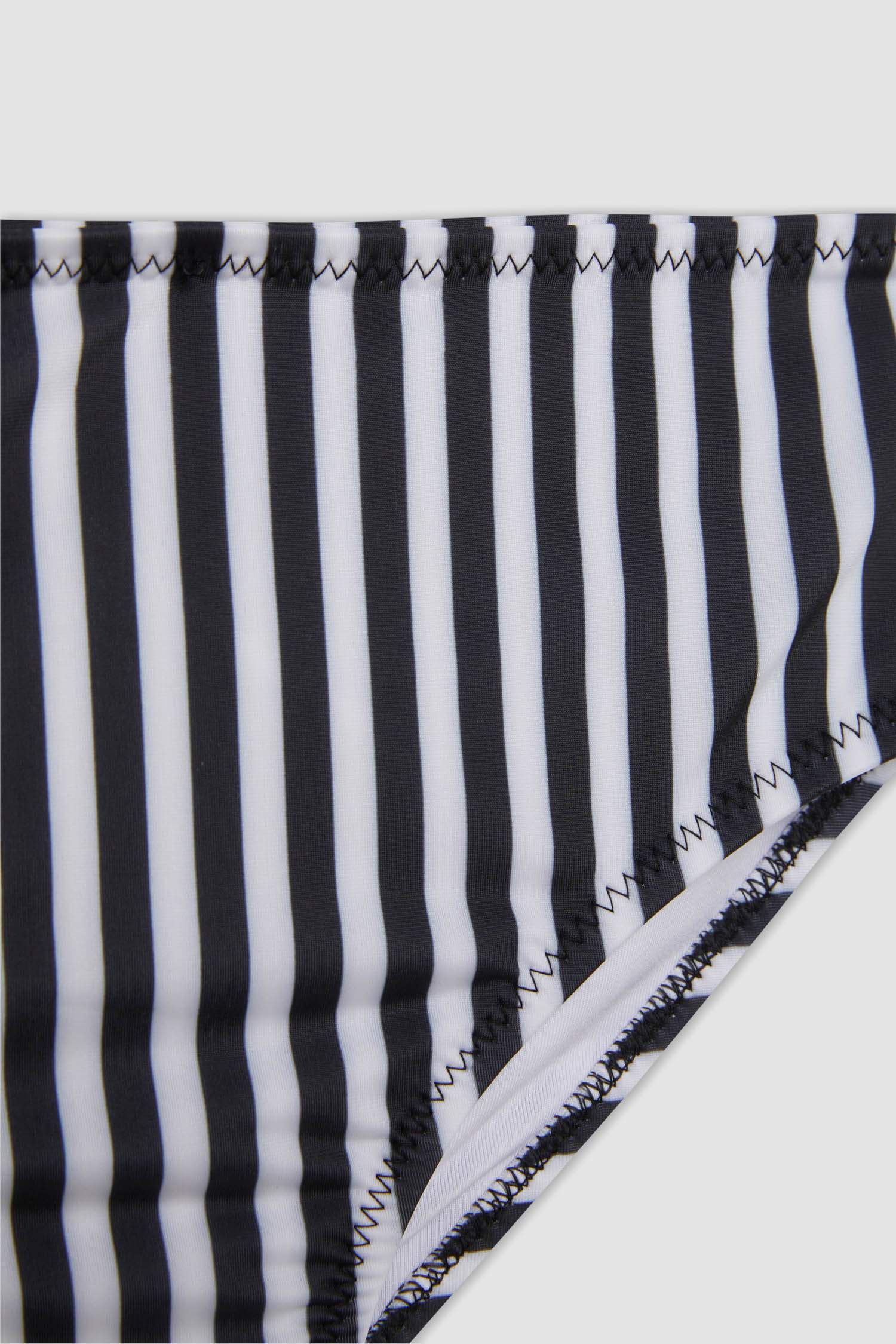 Kız Çocuk Çizgili Bikini Takımı