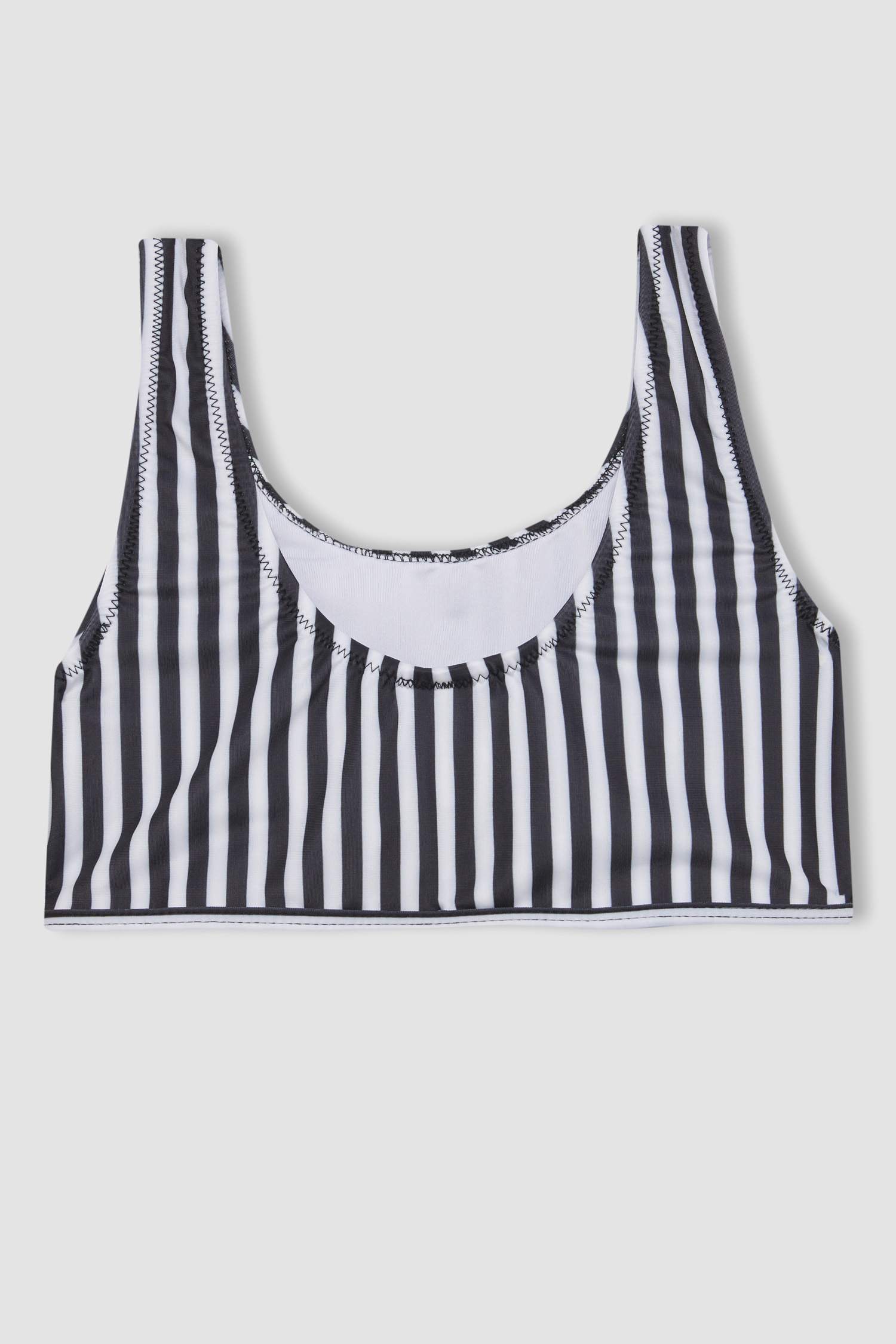 Kız Çocuk Çizgili Bikini Takımı