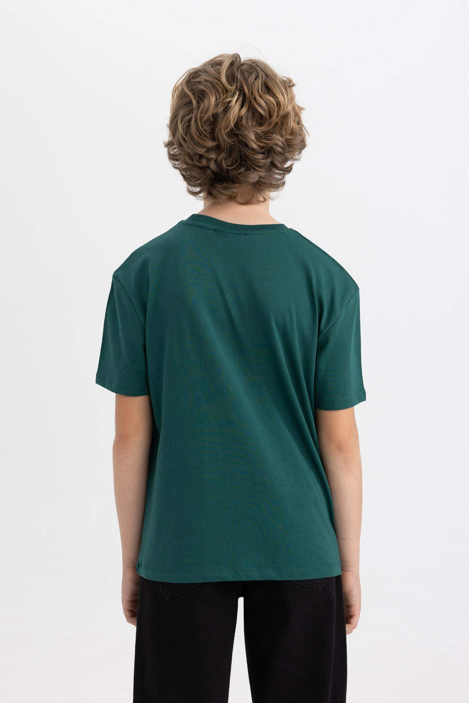 Erkek Çocuk NBA Boston Celtics Bisiklet Yaka Kısa Kollu Tişört