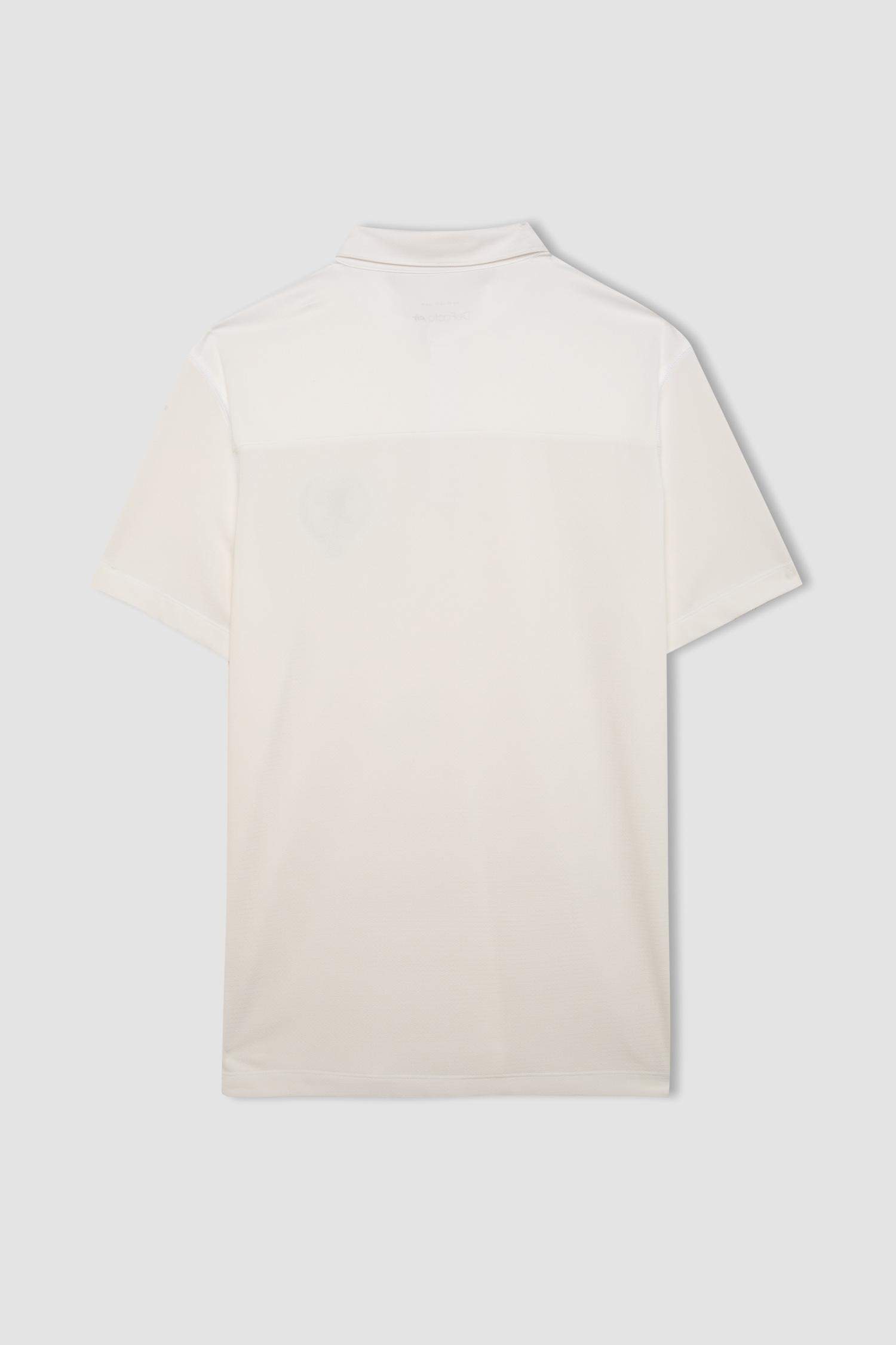 DeFactoFit Standard Fit Printed Sports Heavy Fabric T-Shirt