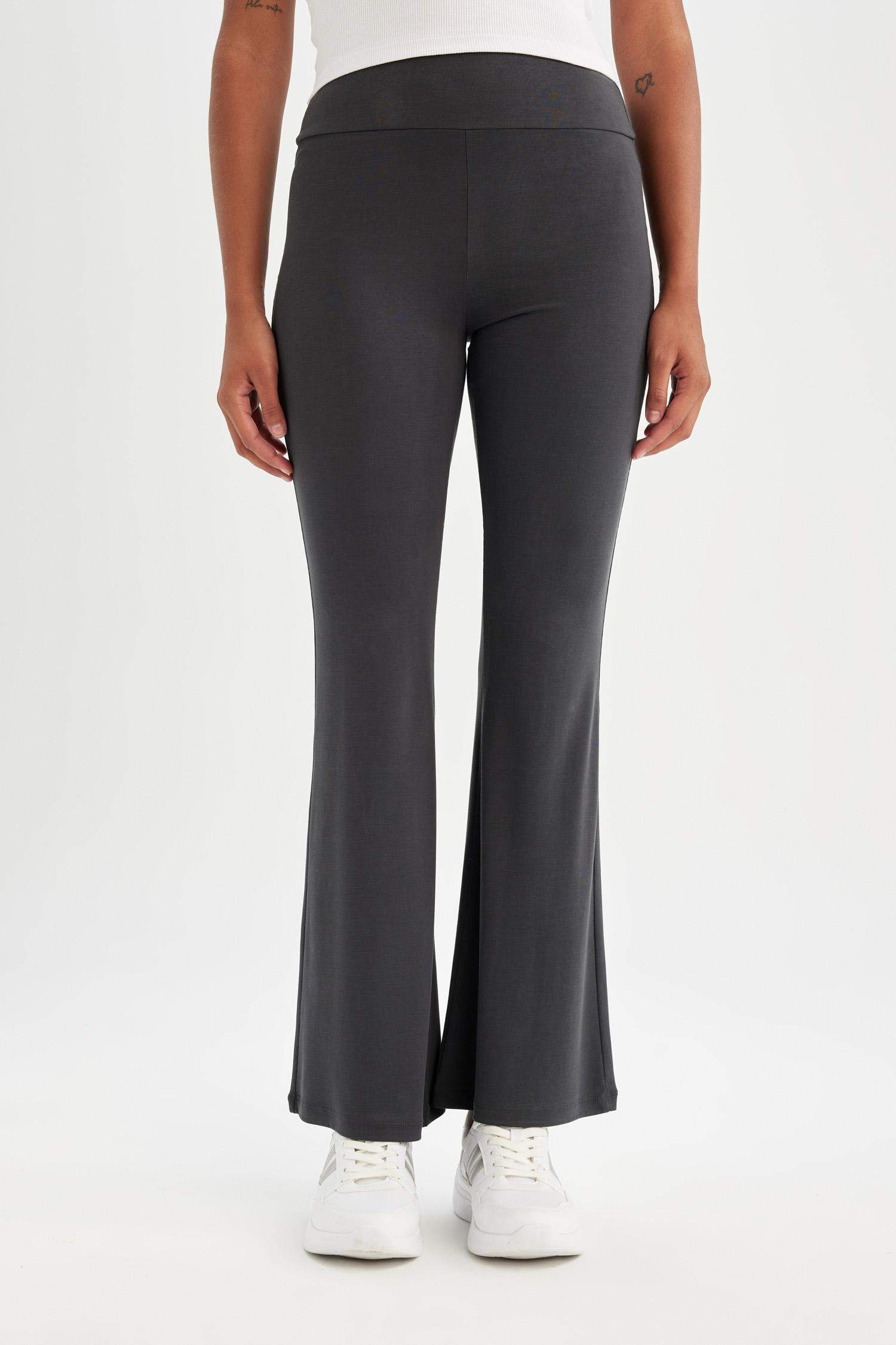 İspanyol Paça Sporcu Modal Pantolon