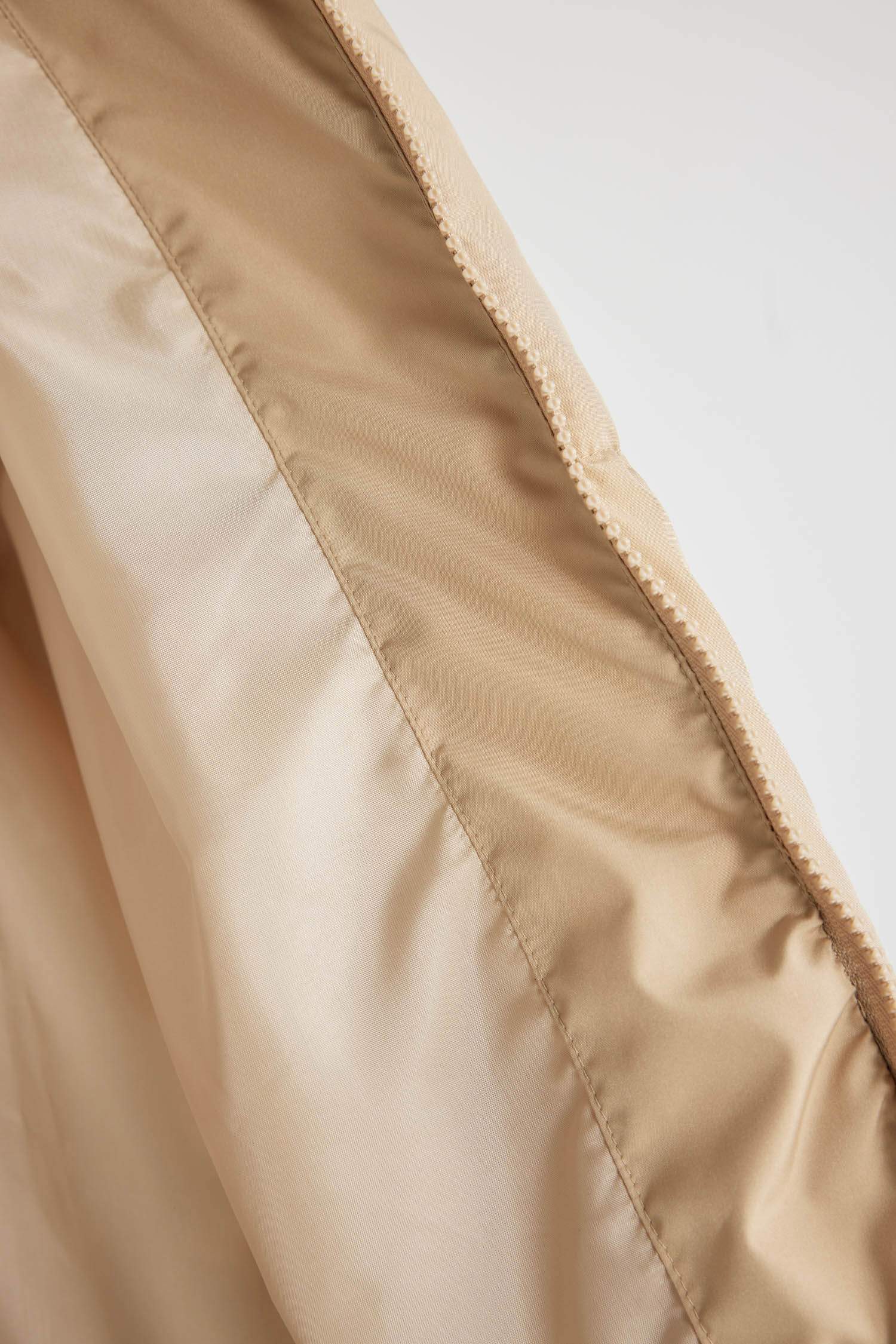 Su İtici Şişme Mont Kalıp Kapüşonlu Fermuarlı Cepli