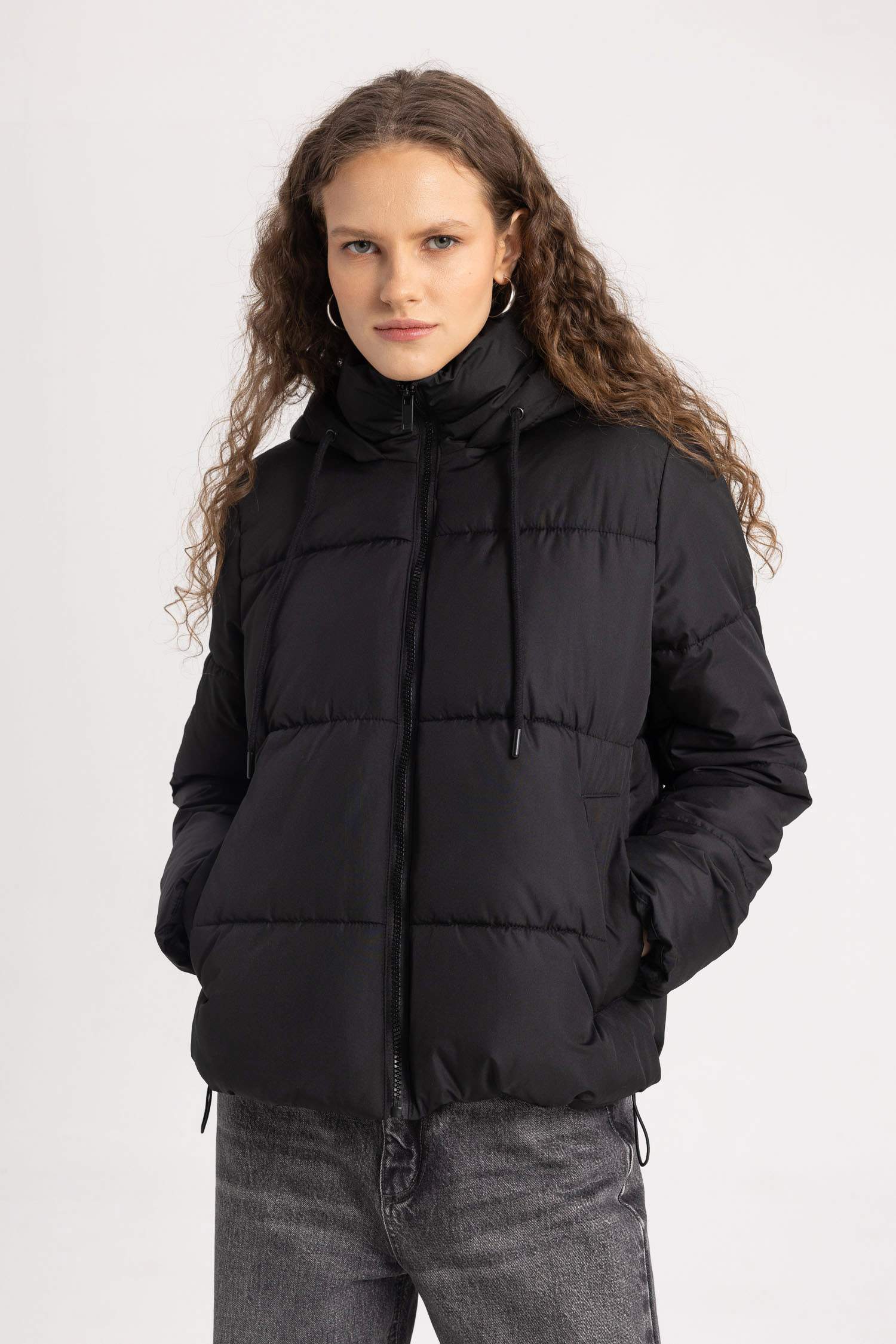 Waterproof Regular Fit Puffer Jacket