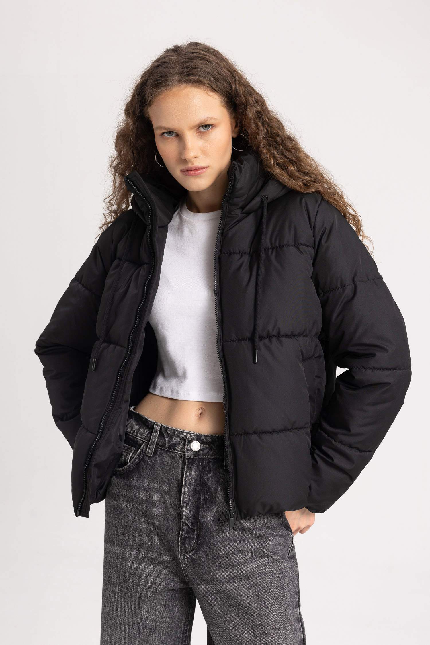 Waterproof Regular Fit Puffer Jacket