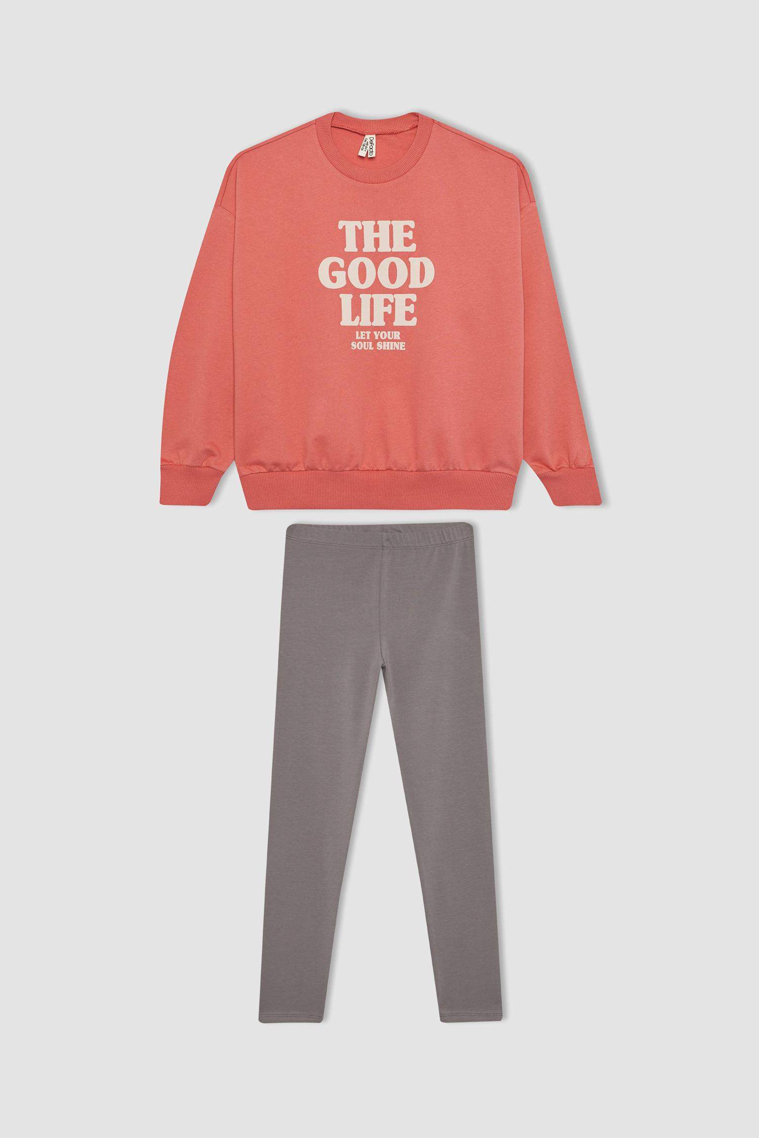 سيت بناتي سويت شيرت وستريج - قطعتين