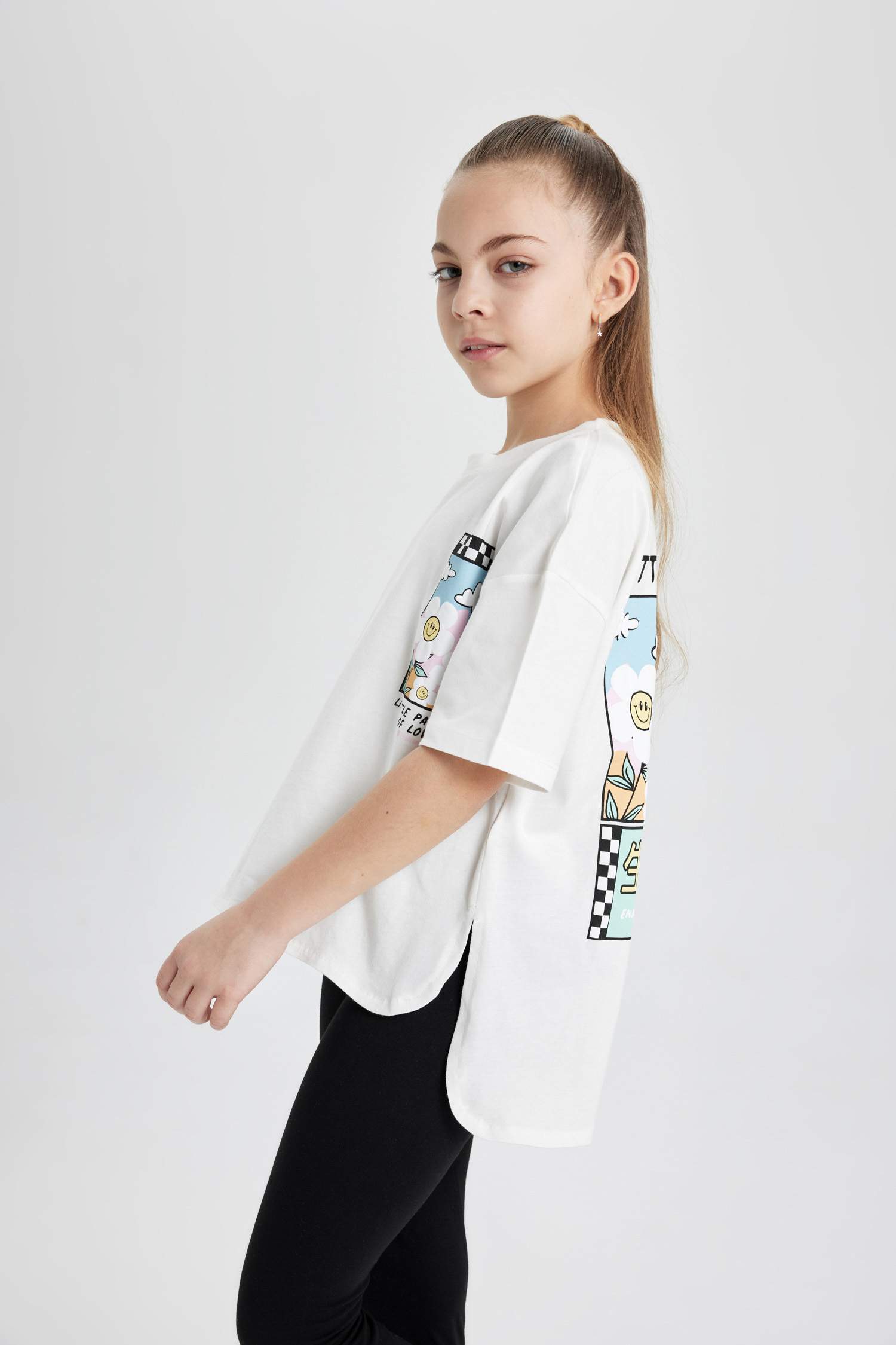 سيت بناتي تيشيرت وستيرج - قطعتين