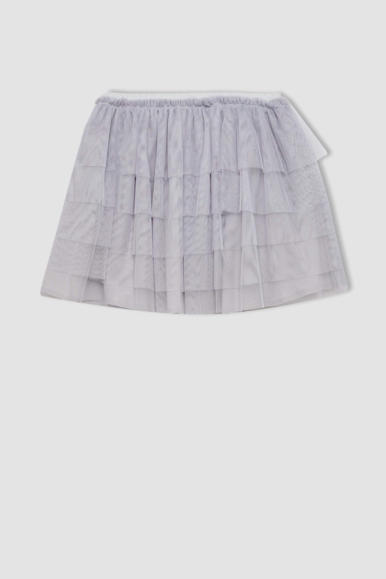 Girl Regular Fit Knitted Skirt