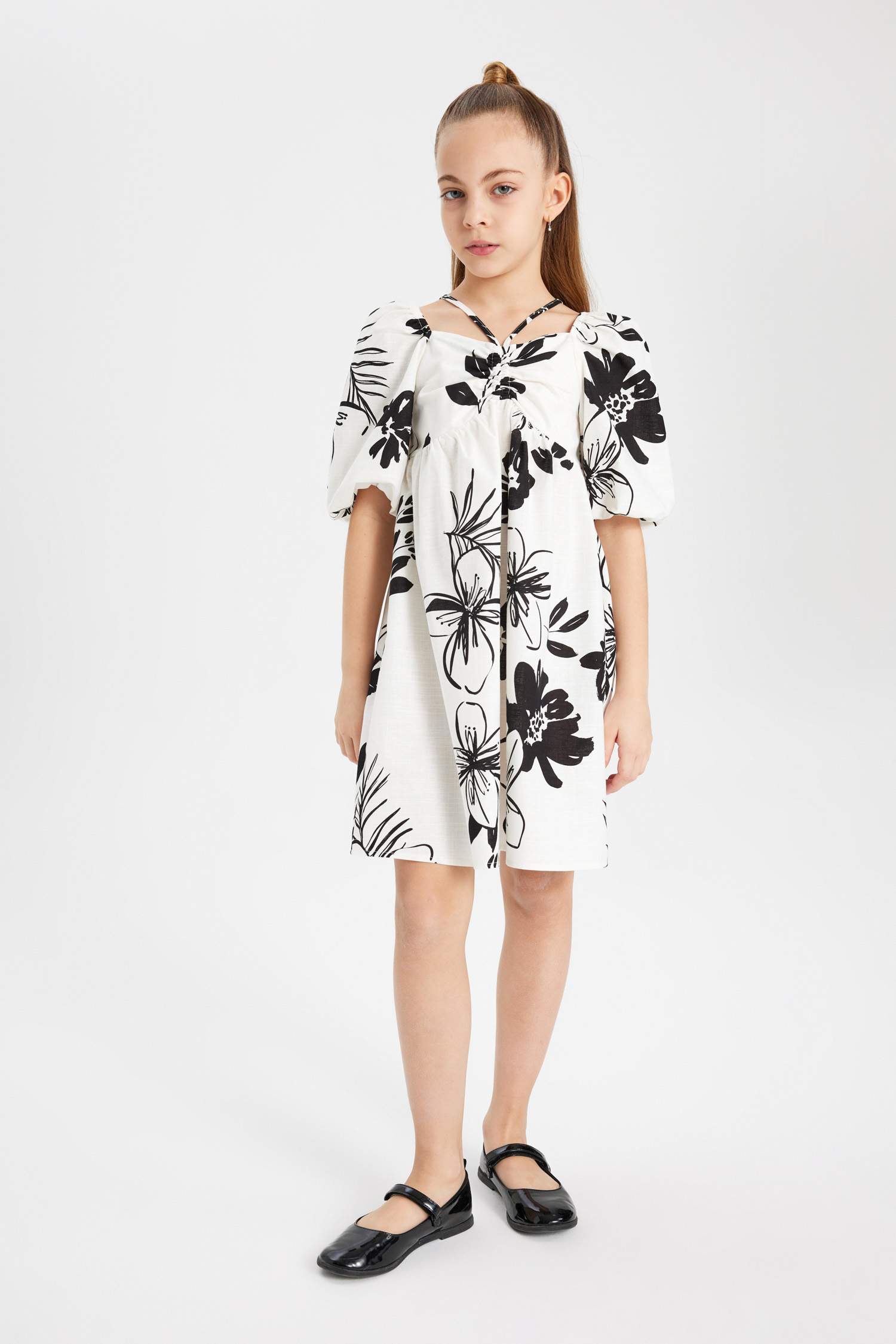 فستان قطن قصة عادية نص كم