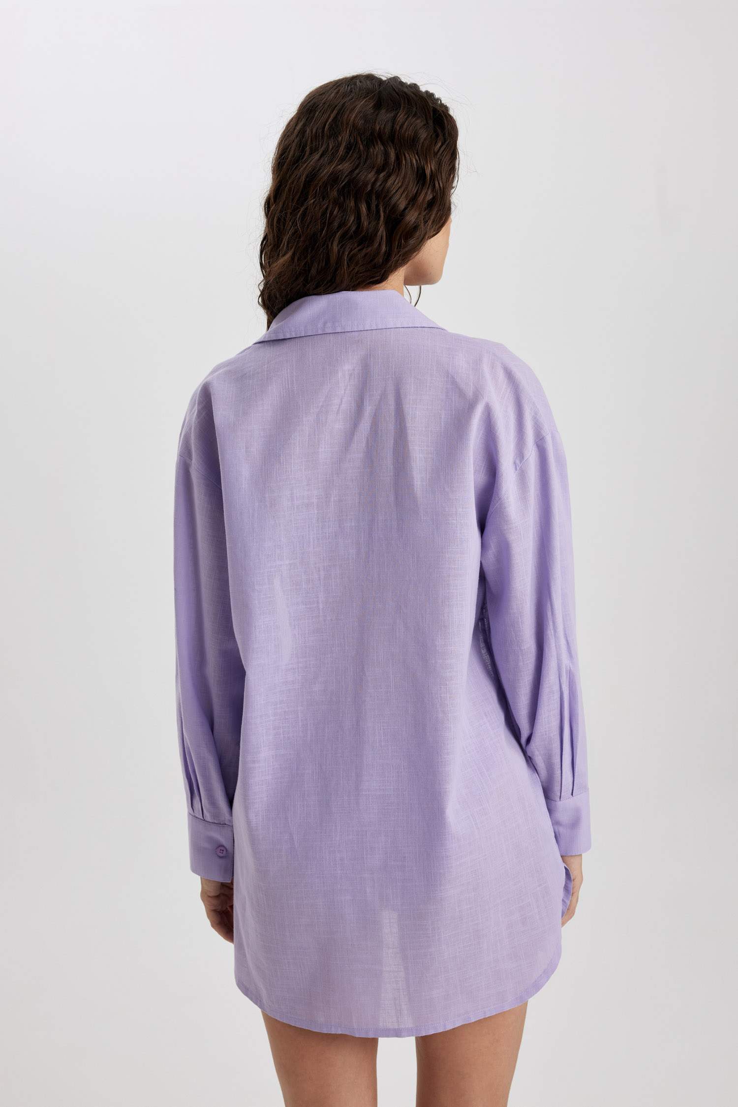 Fall in Love Cotton Beach Shirt