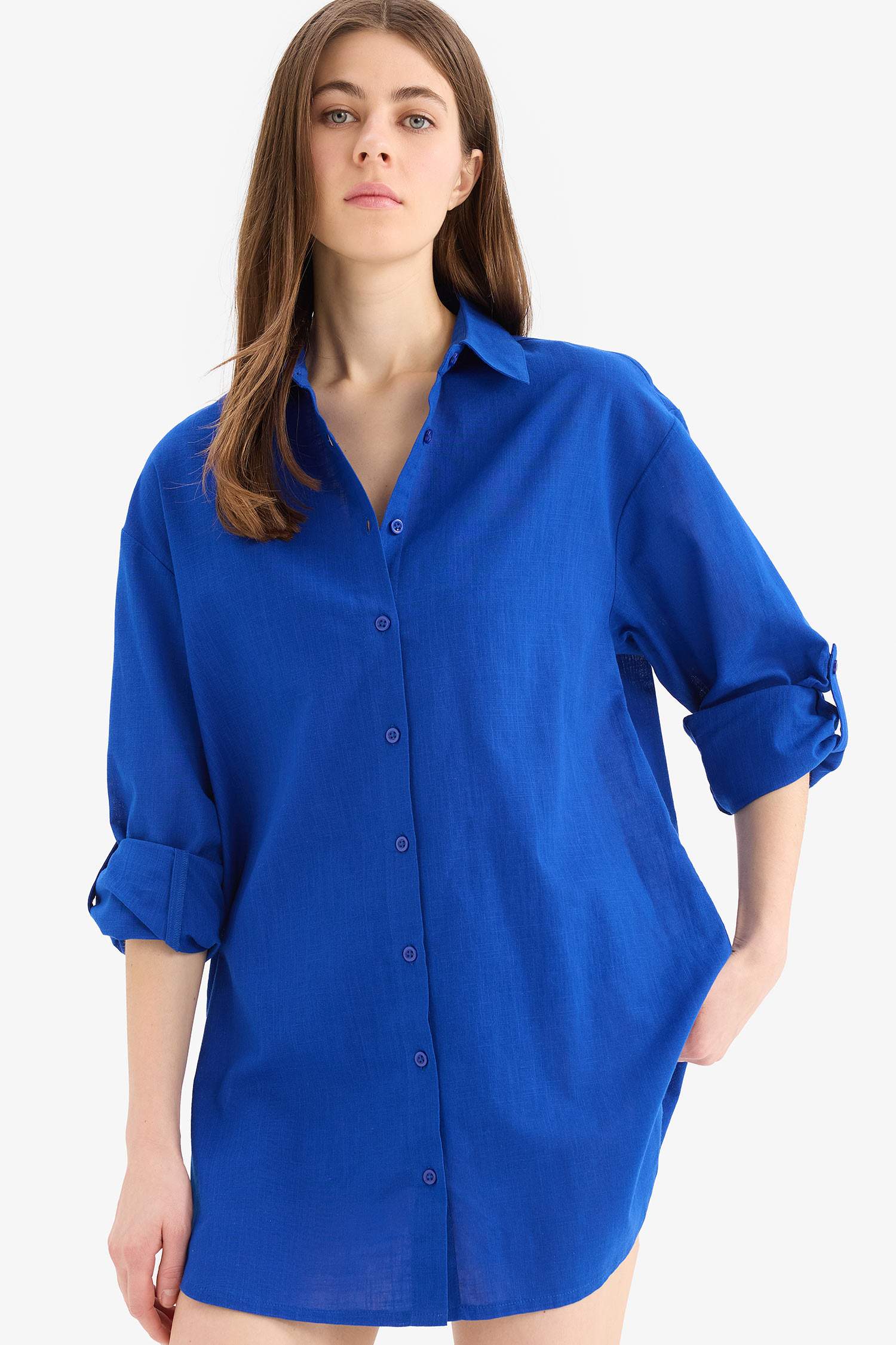 Robe de plage en coton à coupe régulière de Fall in Love