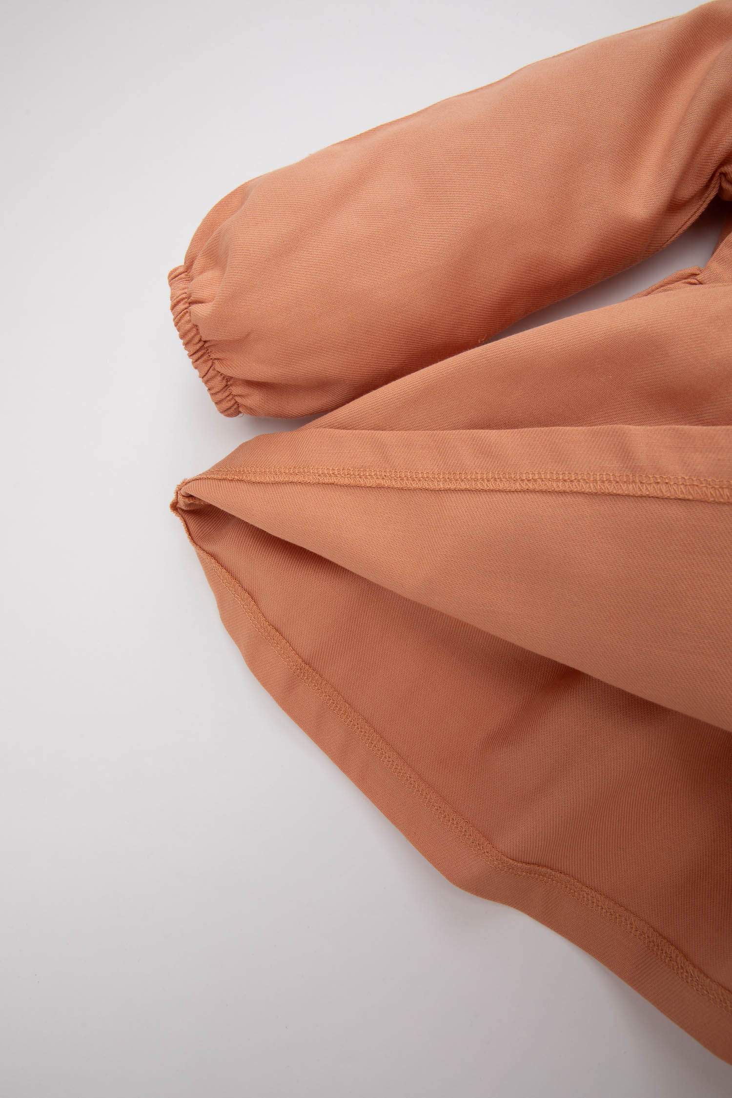 Baby Girl Floral Long Sleeve Twill Dress