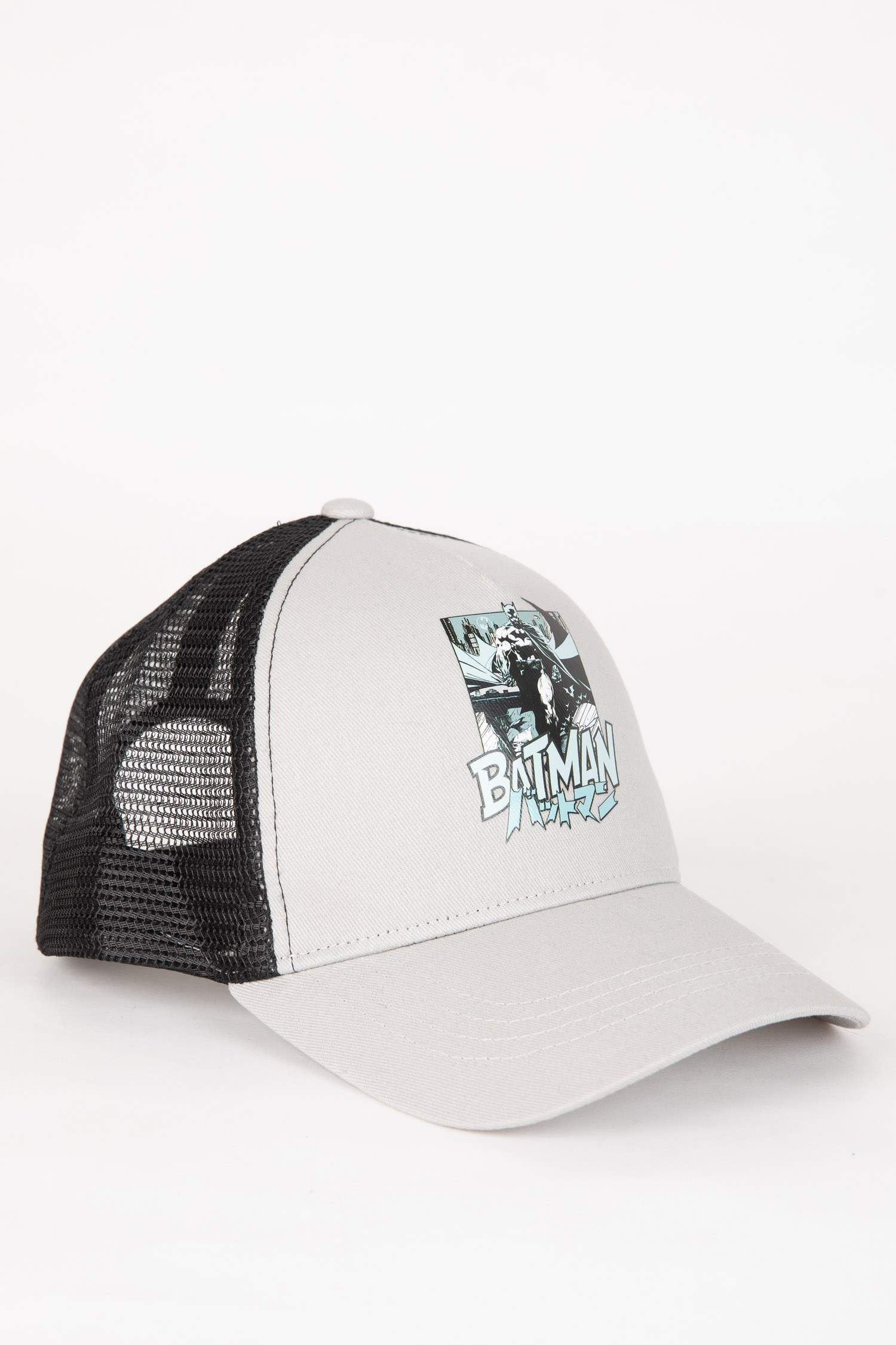 Boy Gabardine Printed Batman Licence Hat