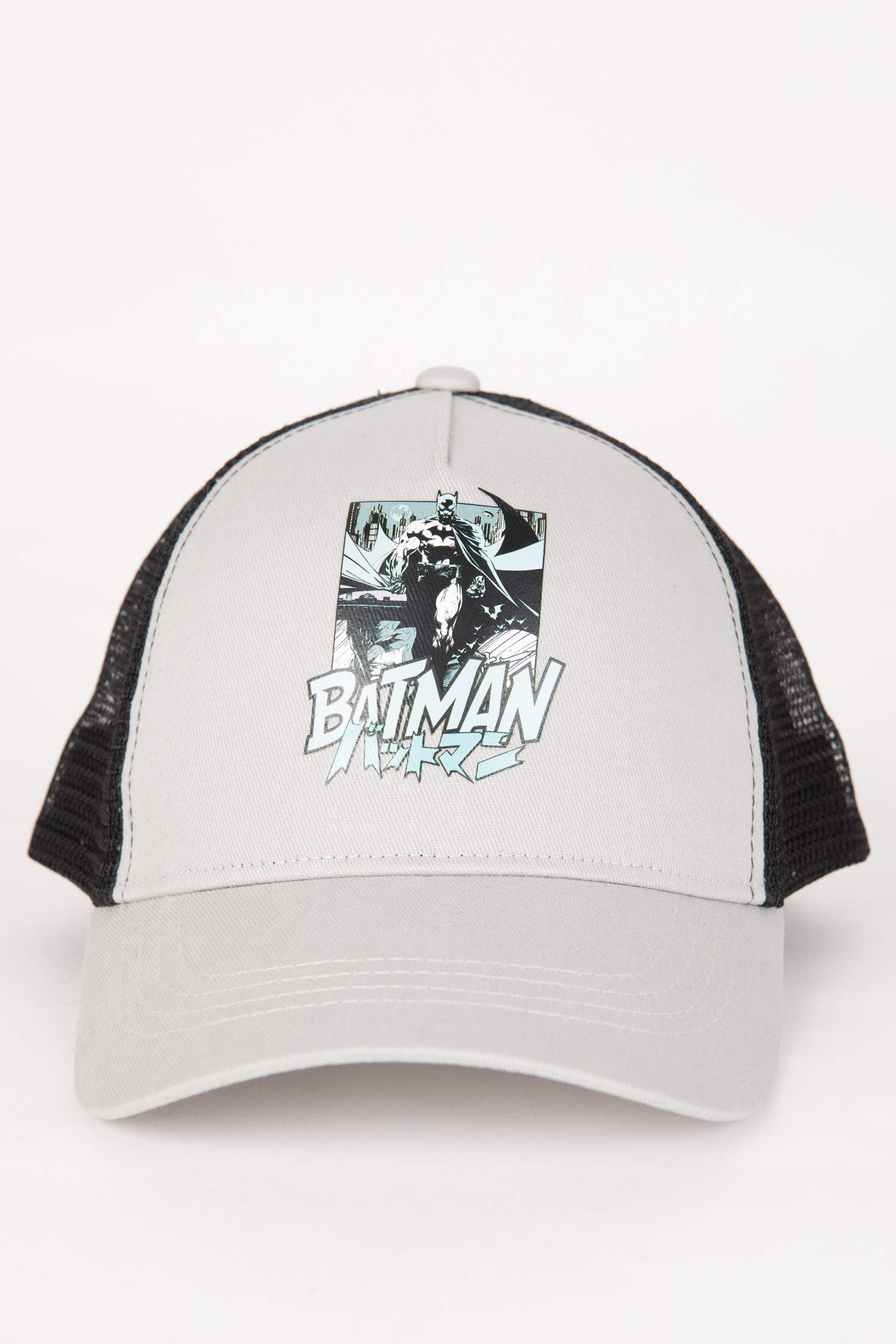 Boy Gabardine Printed Batman Licence Hat