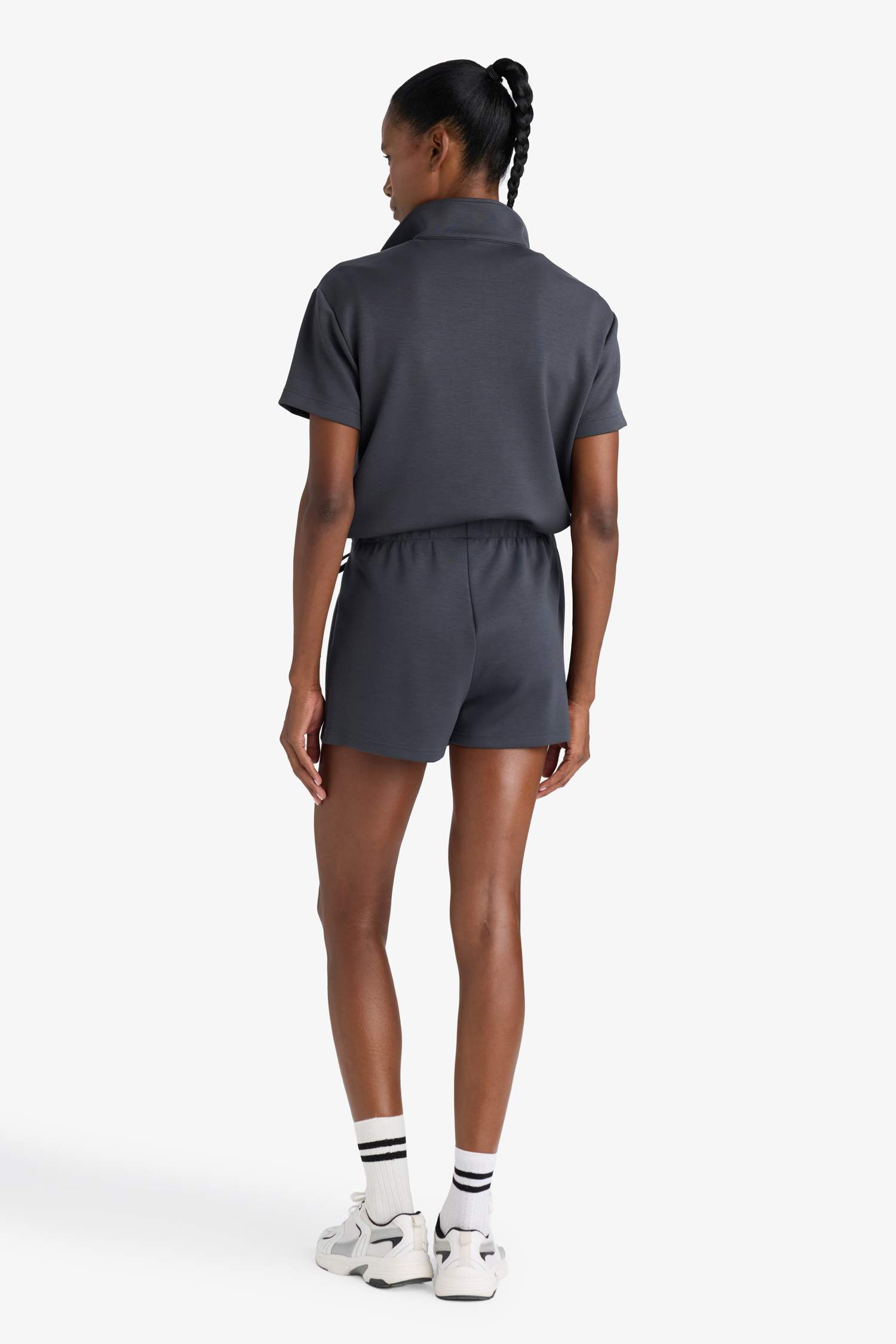 DeFactoFit Standart Fit Kısa Paça Modal Şort Etek