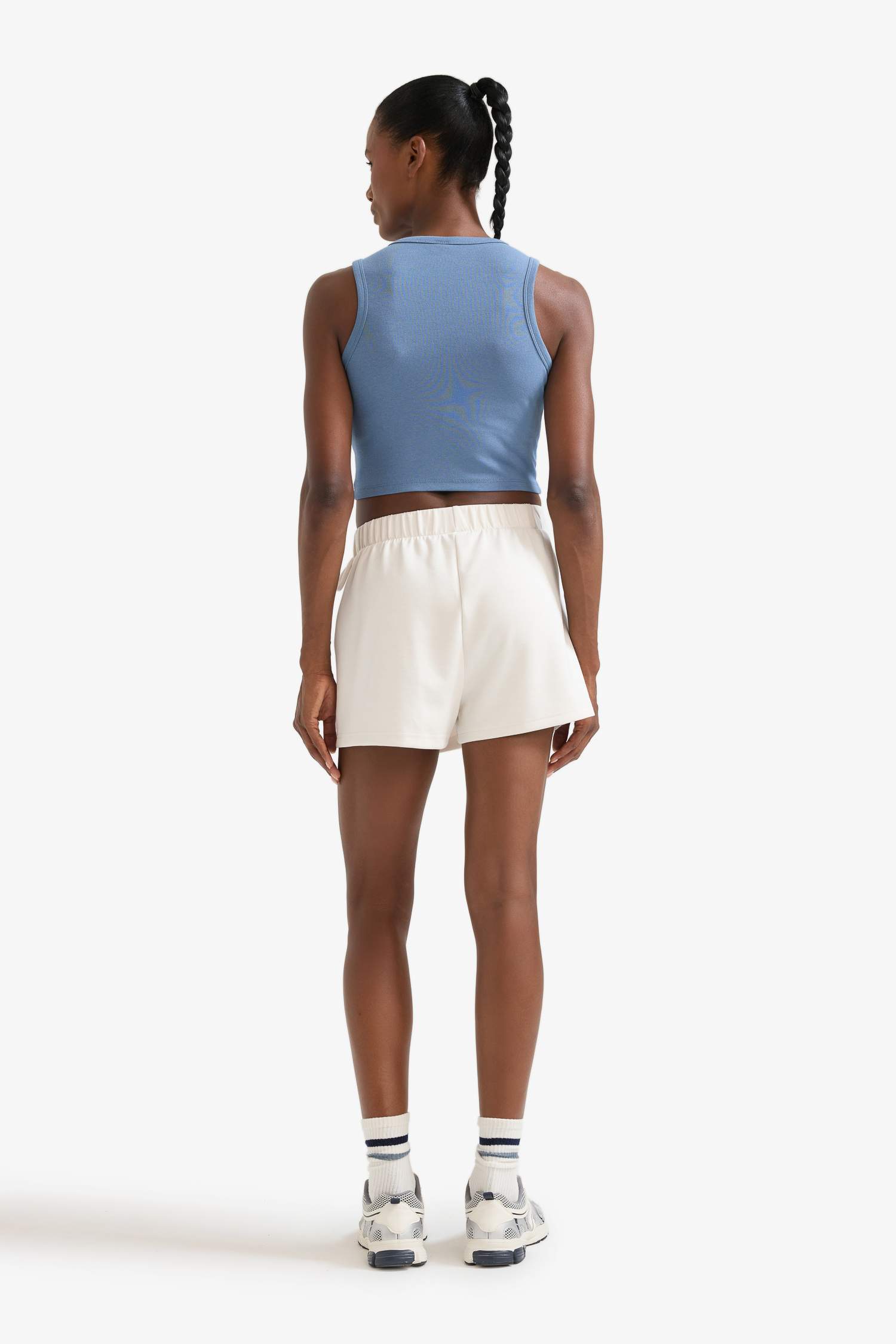 DeFactoFit Standart Fit Kısa Paça Modal Şort Etek