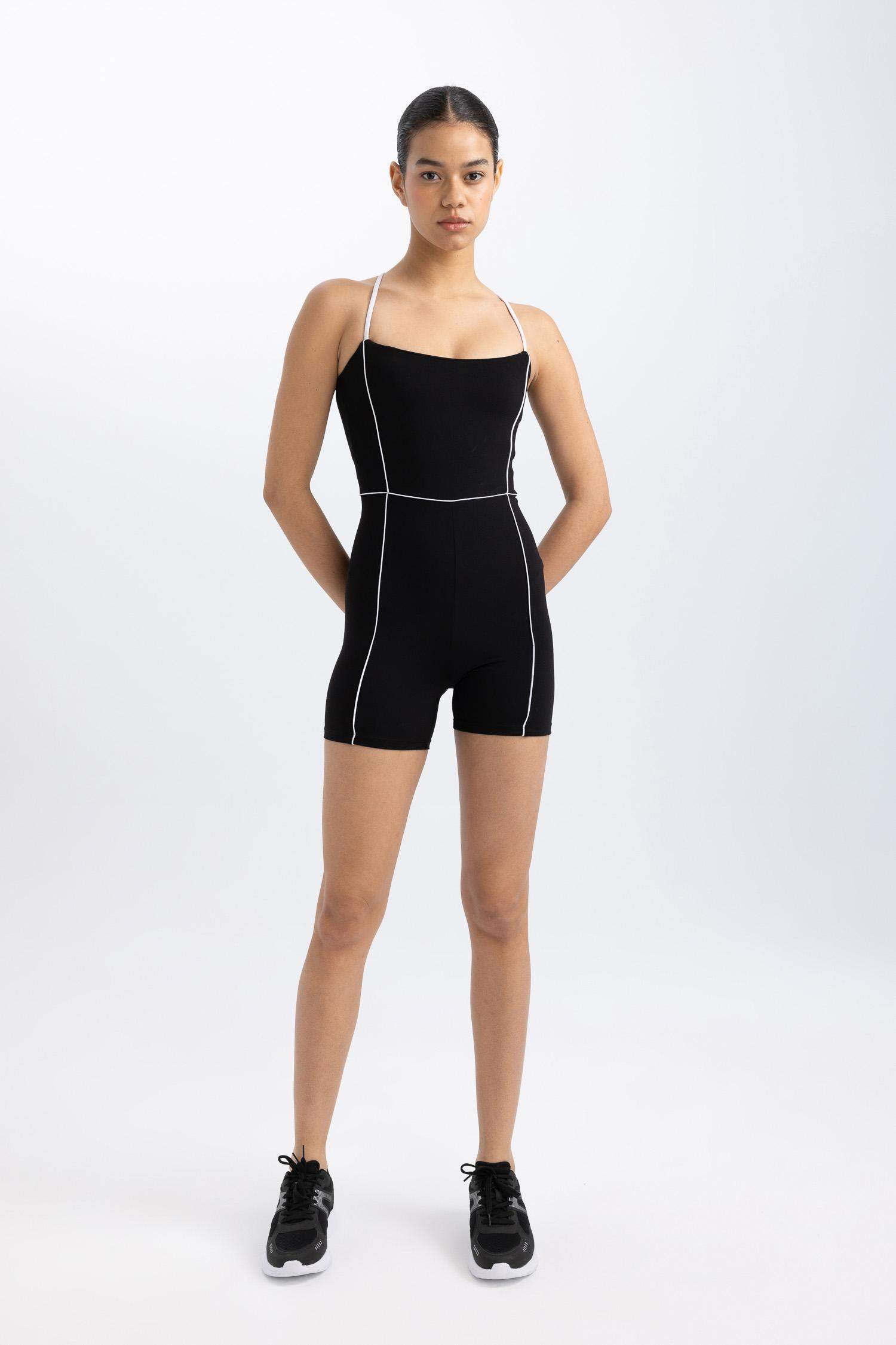 DeFactoFit Thin Strap Jumpsuit