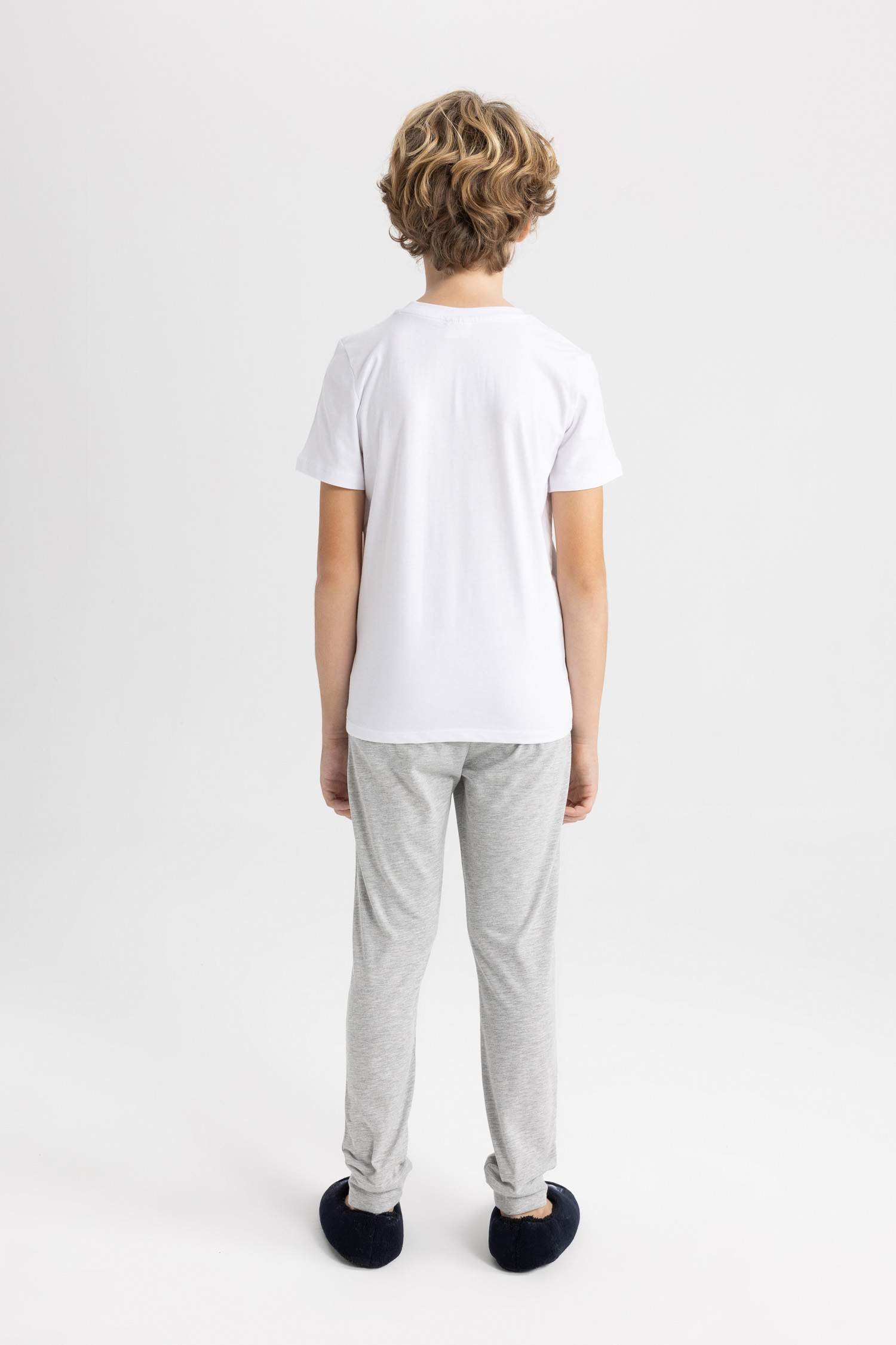 سيت بجامة ولادي قصة عادية - قطعتين