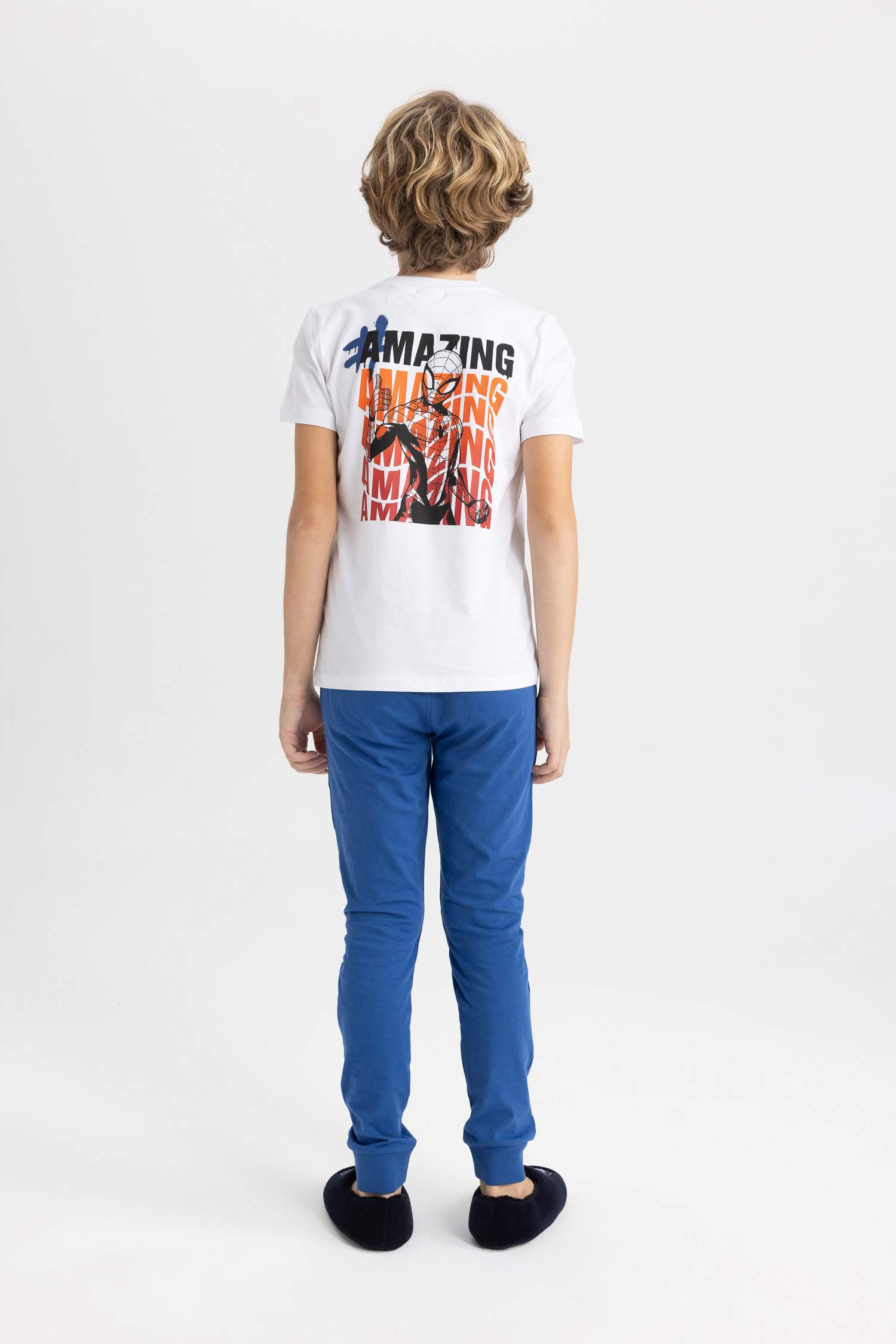 Boy Marvel Spiderman 2 Piece Pajama Set