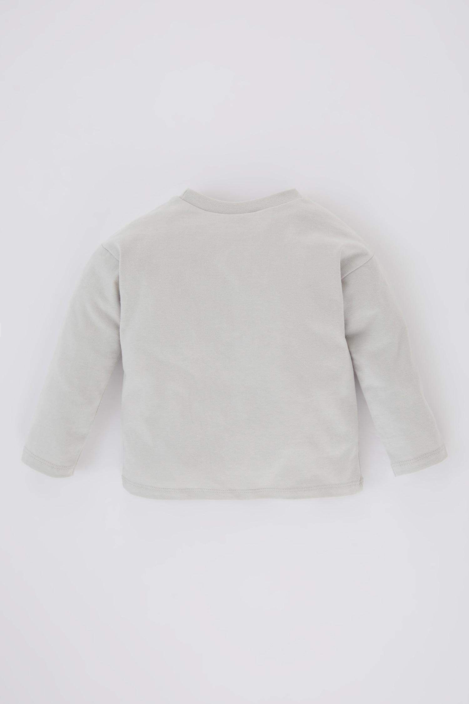 T-Shirt Jersey Manches Longues à Col Rond Et imprimé Marvel Comics Pour Bébé Garçon