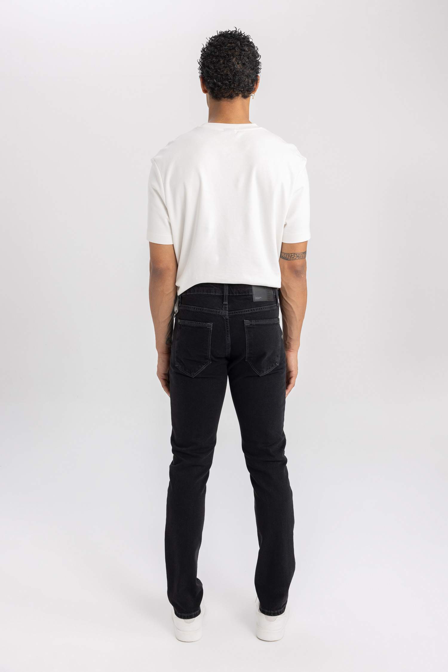 Jean Coupe slim à taille normale